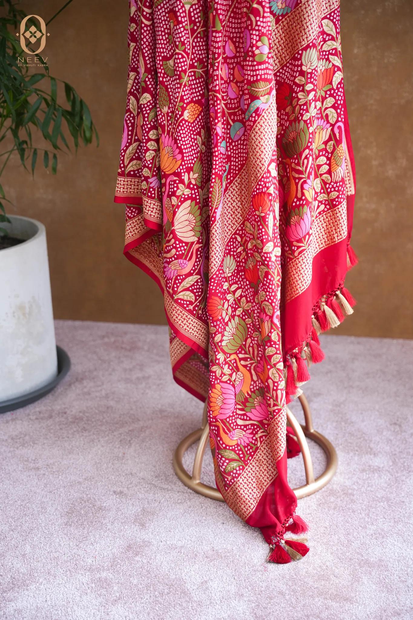 Bandhani Georgette Dupatta
