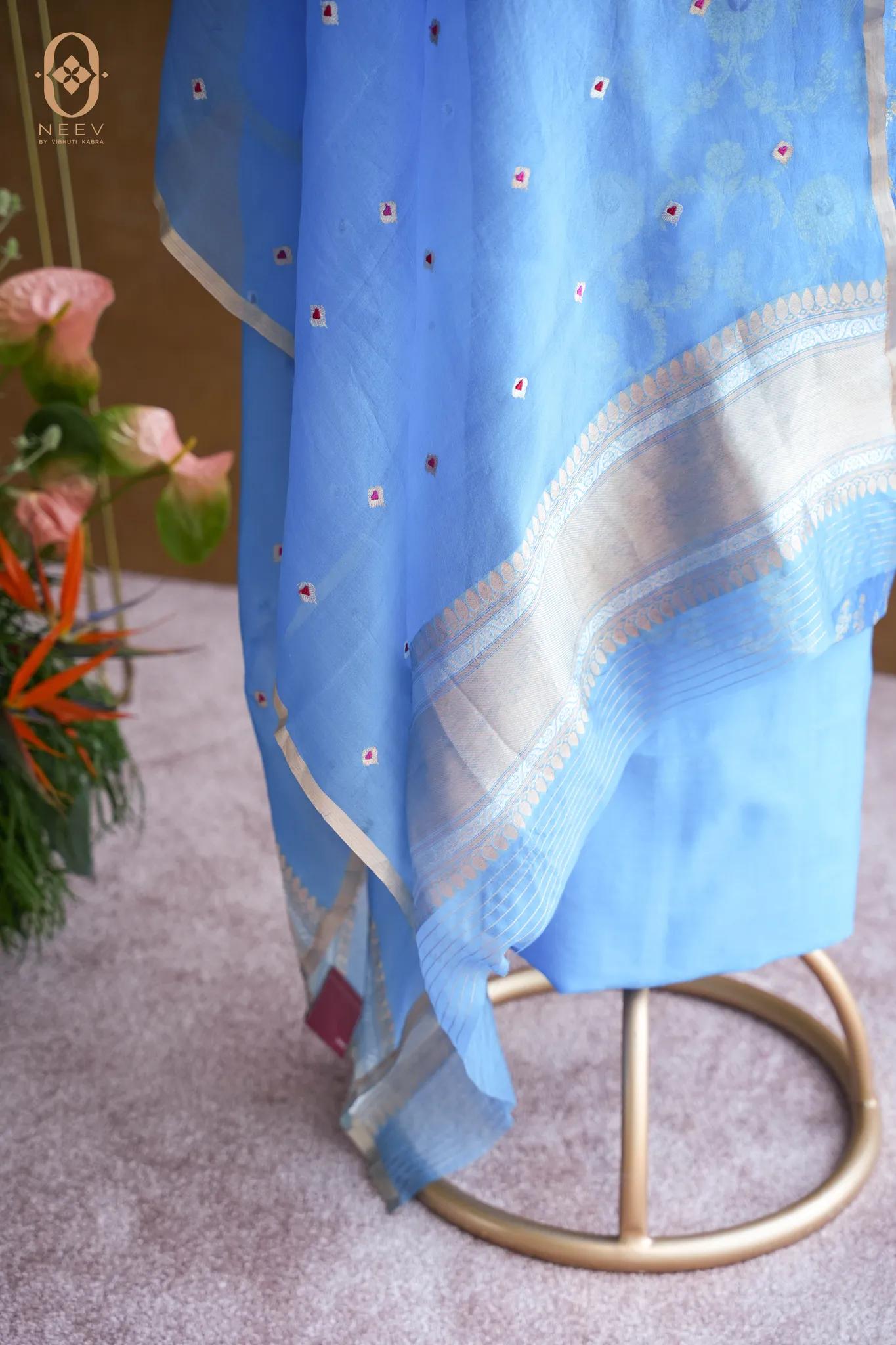 Chinia Silk Suit Set