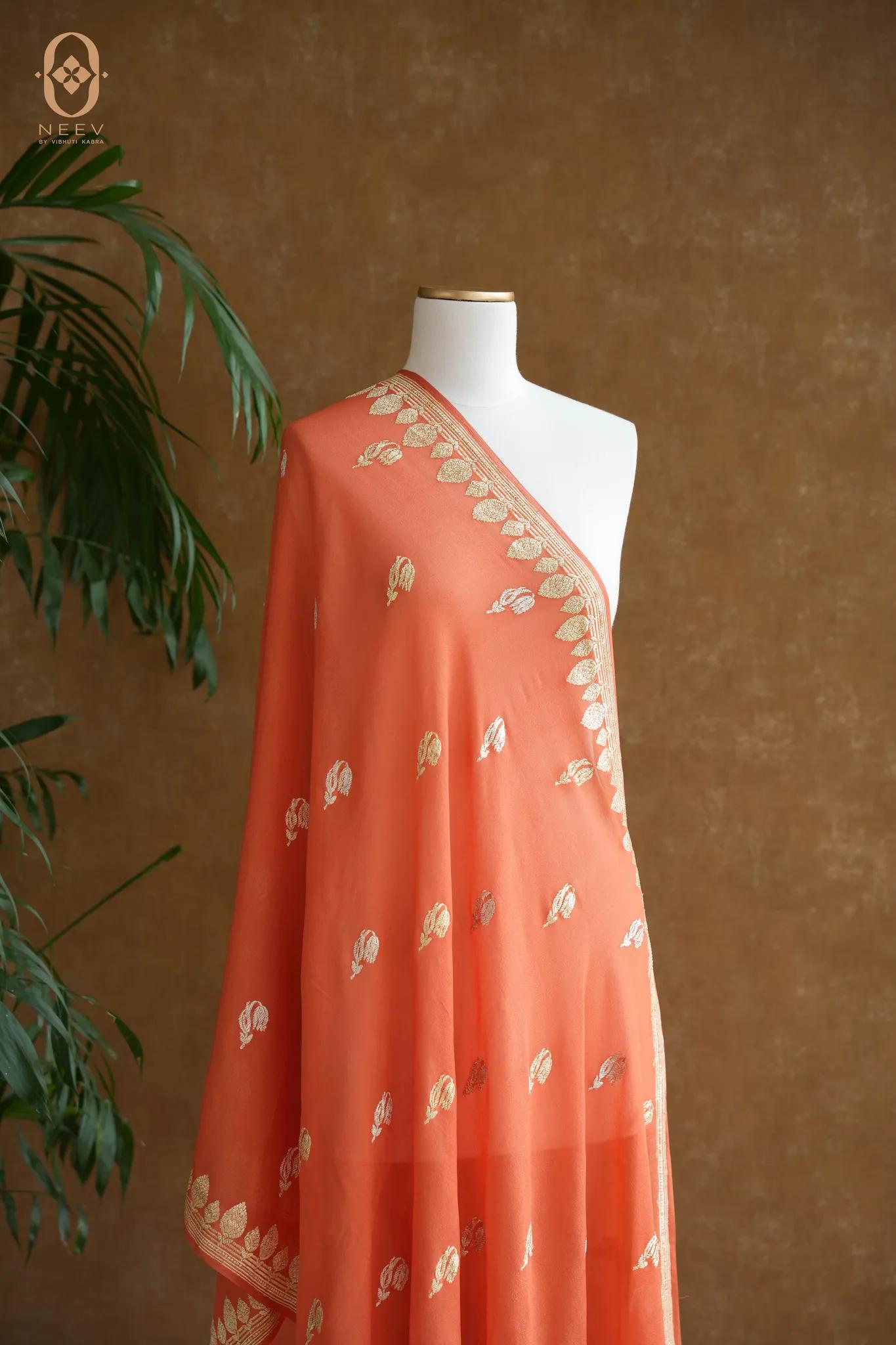 Georgette Tulip Dupatta