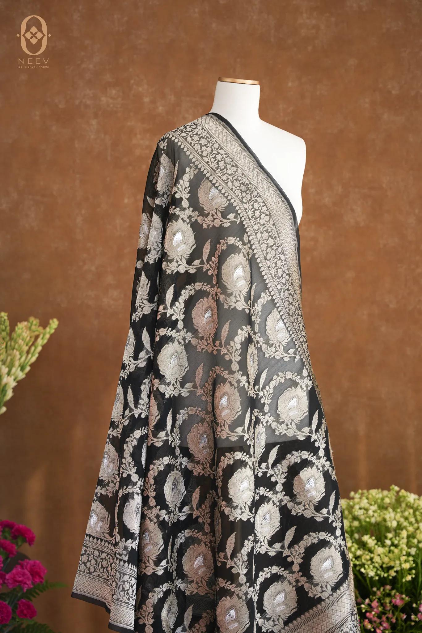 Sona Kora Silk Dupatta