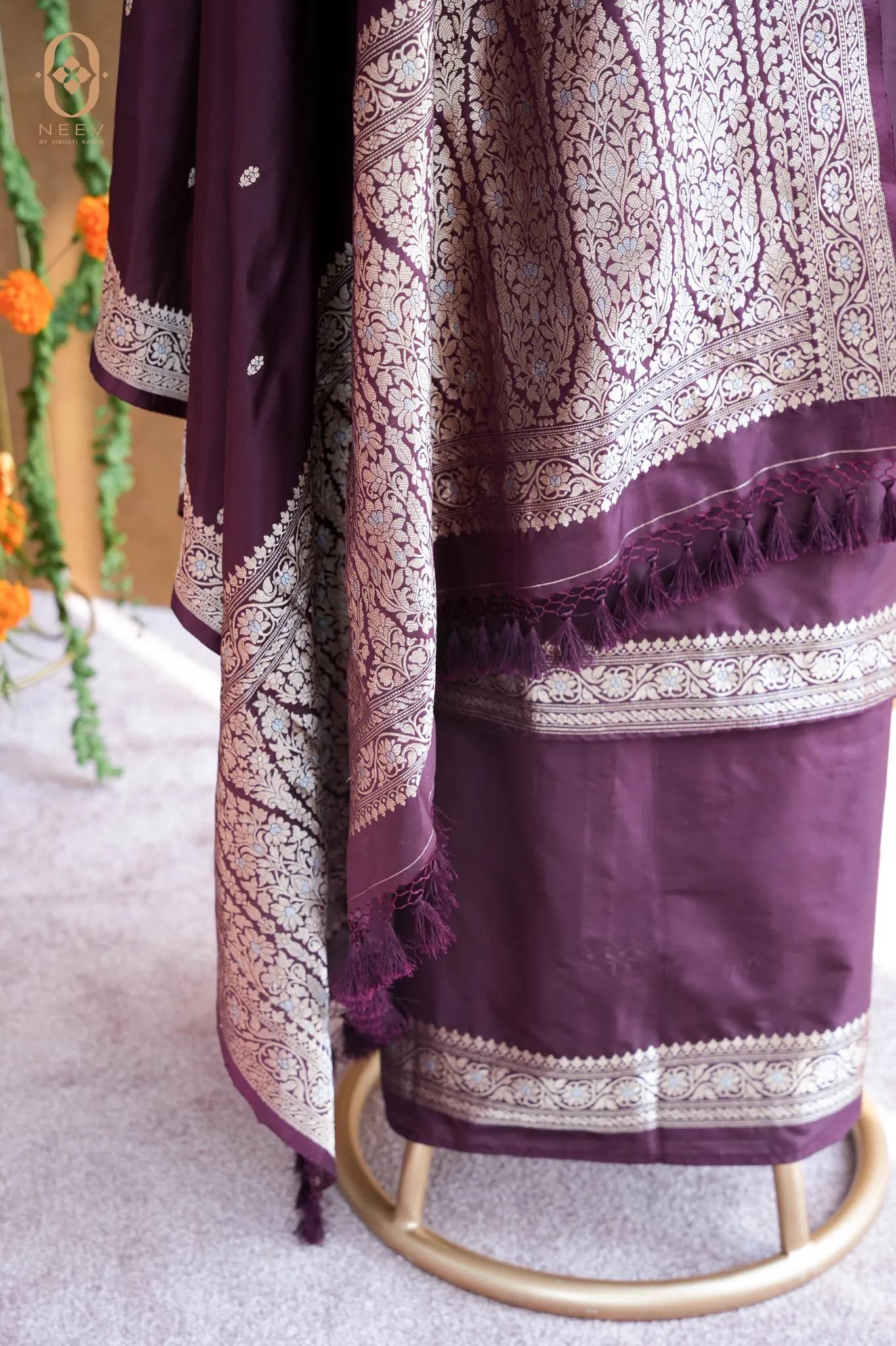 Katan Silk Suit Set