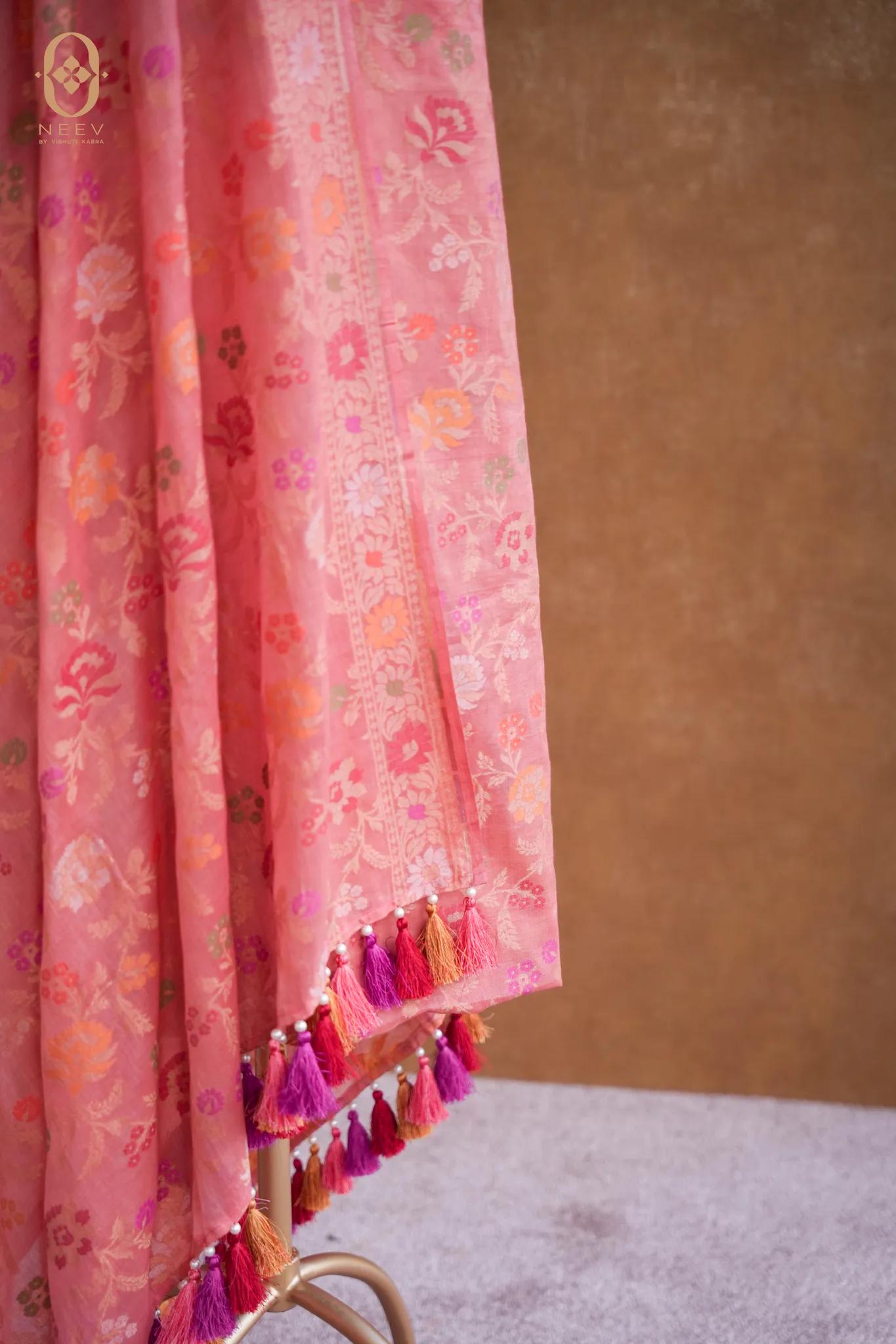 Ektara Cotton Multi Meenakari Suit Set