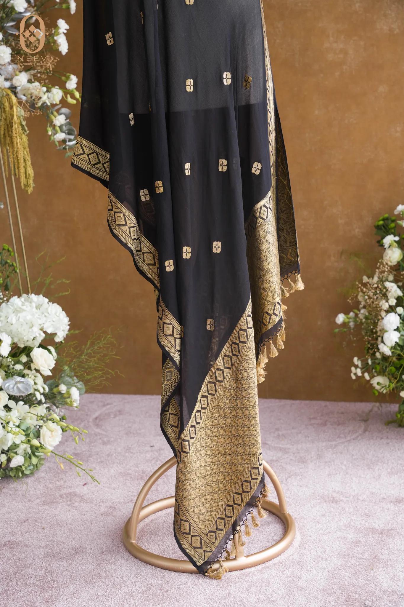 Georgette Neev Boota Dupatta