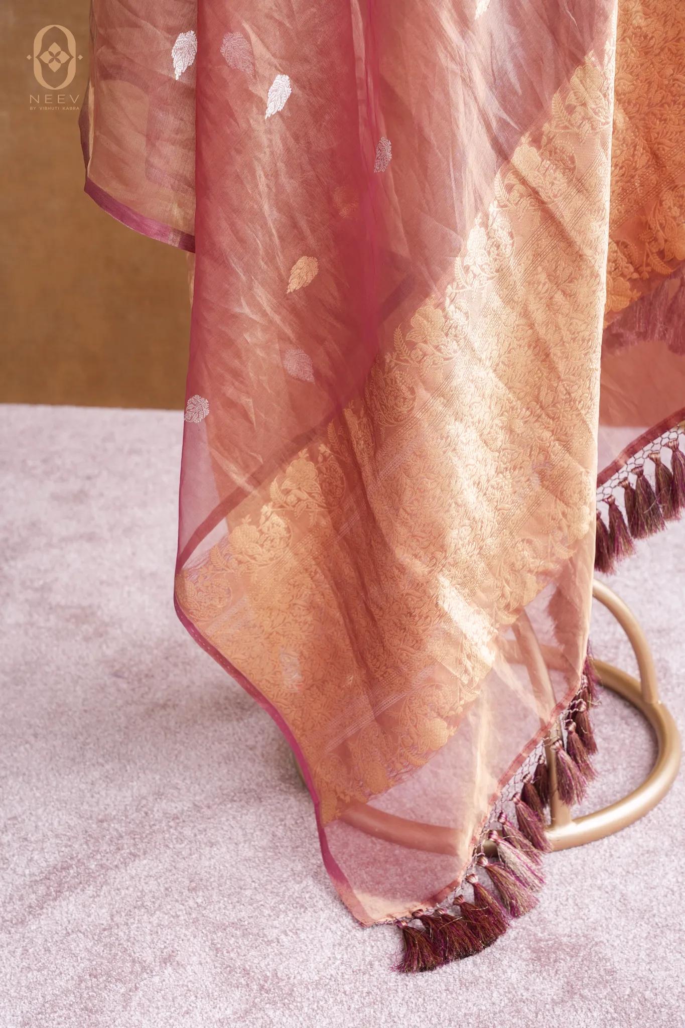 Kanjivaram Tissue Silk Dupatta