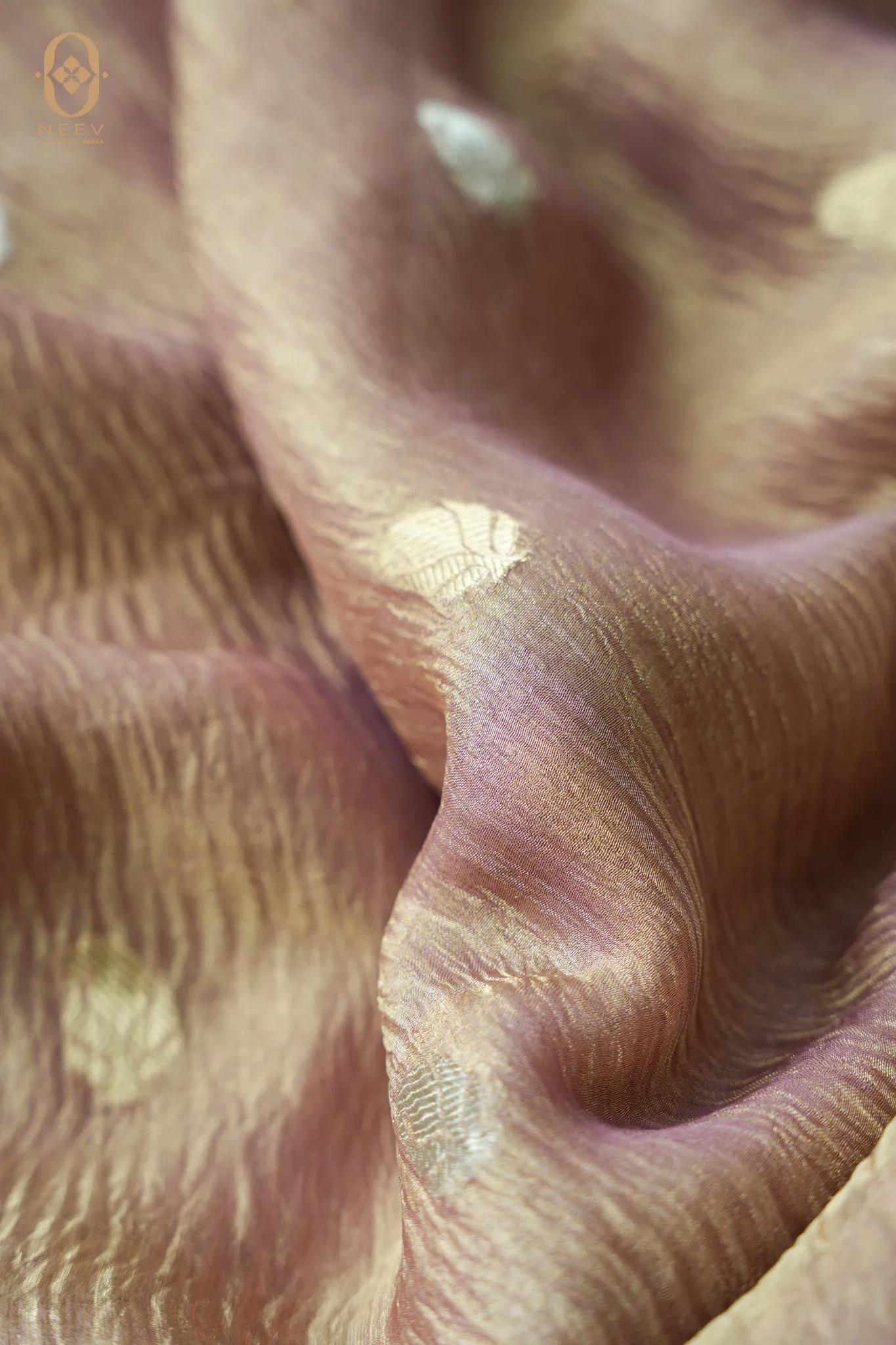 Crushed Tissue Boota Fabric