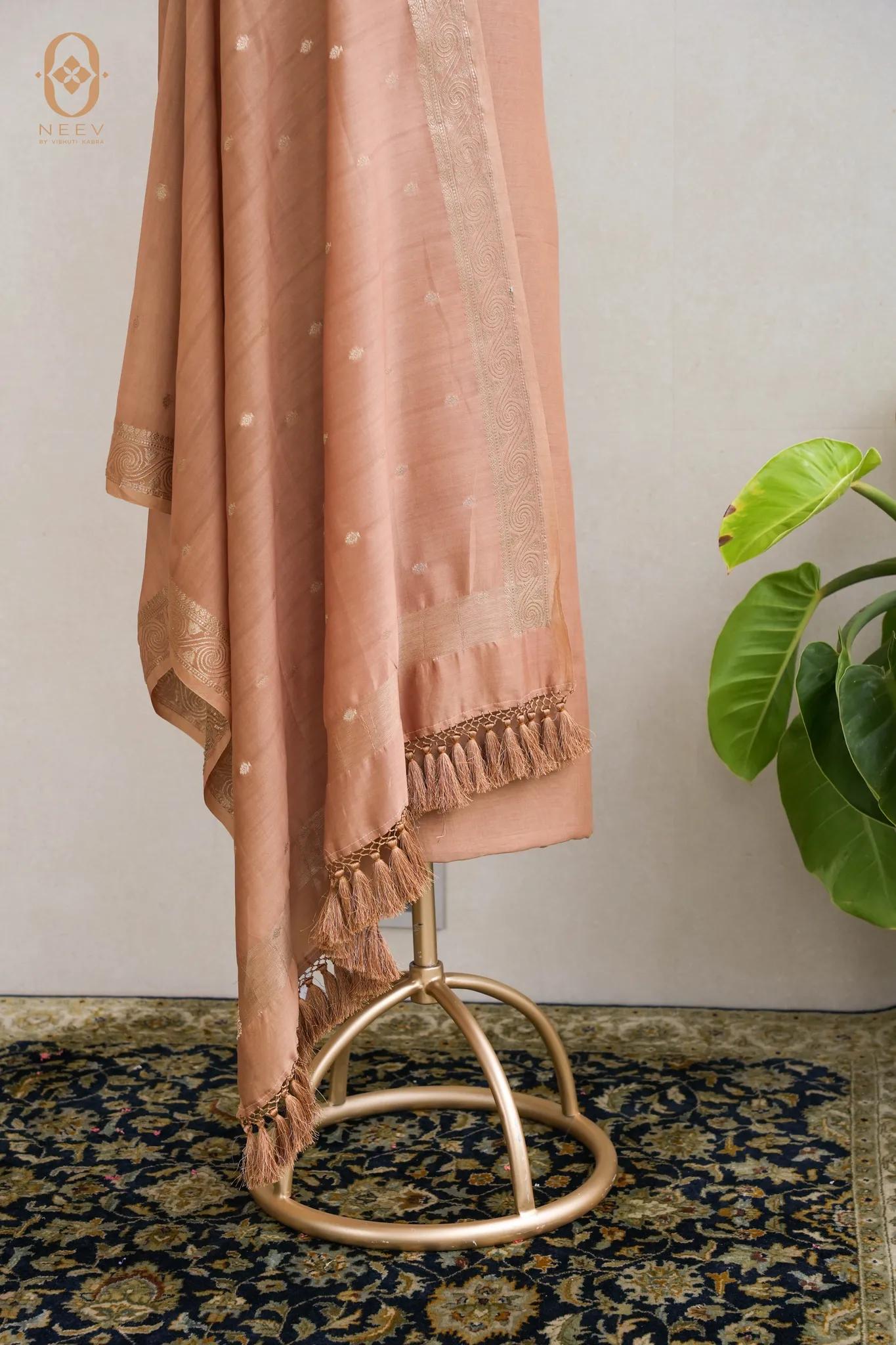 Neev Bestseller- Chanderi Cotton Suit Set