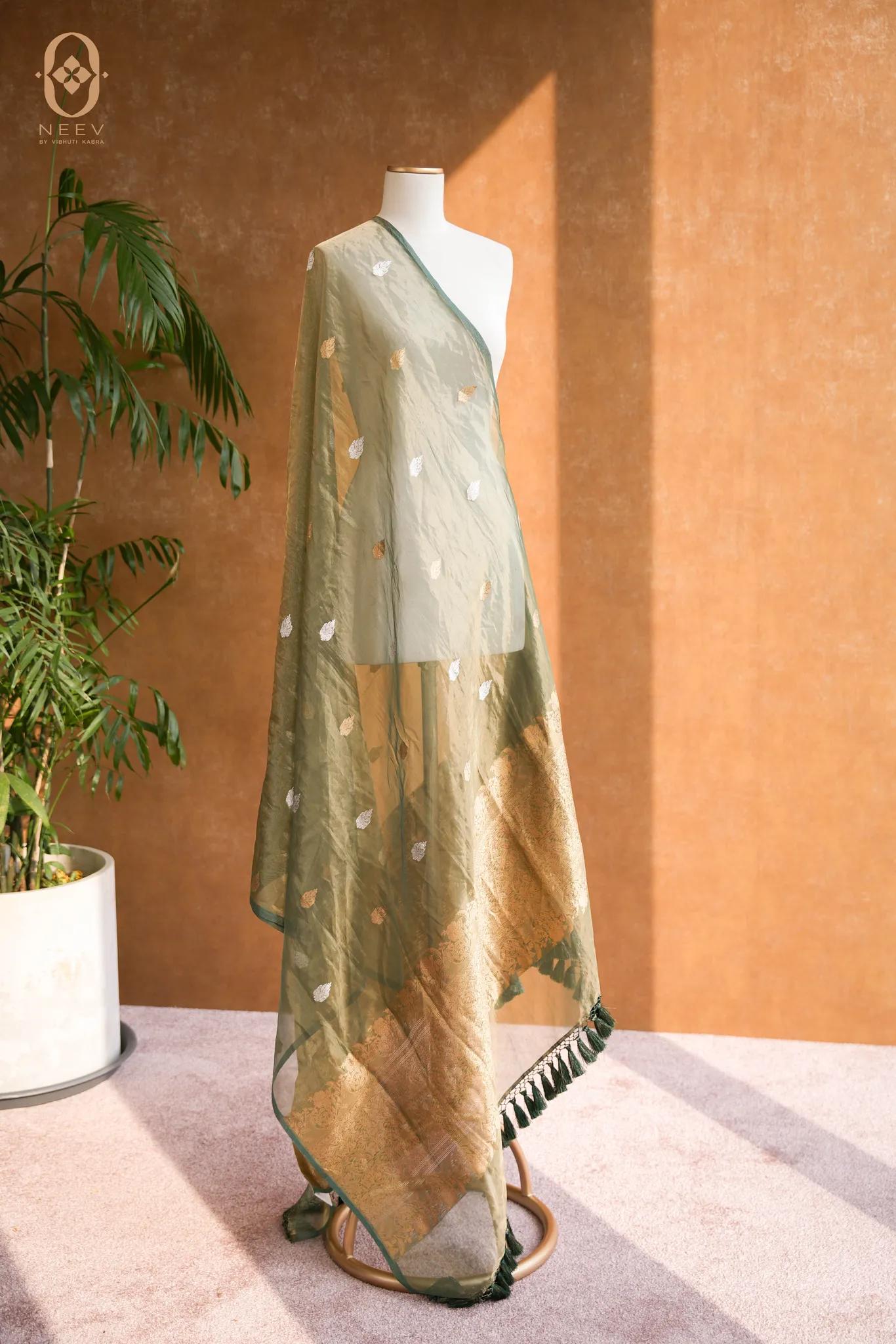 Kanjivaram Tissue Dupatta