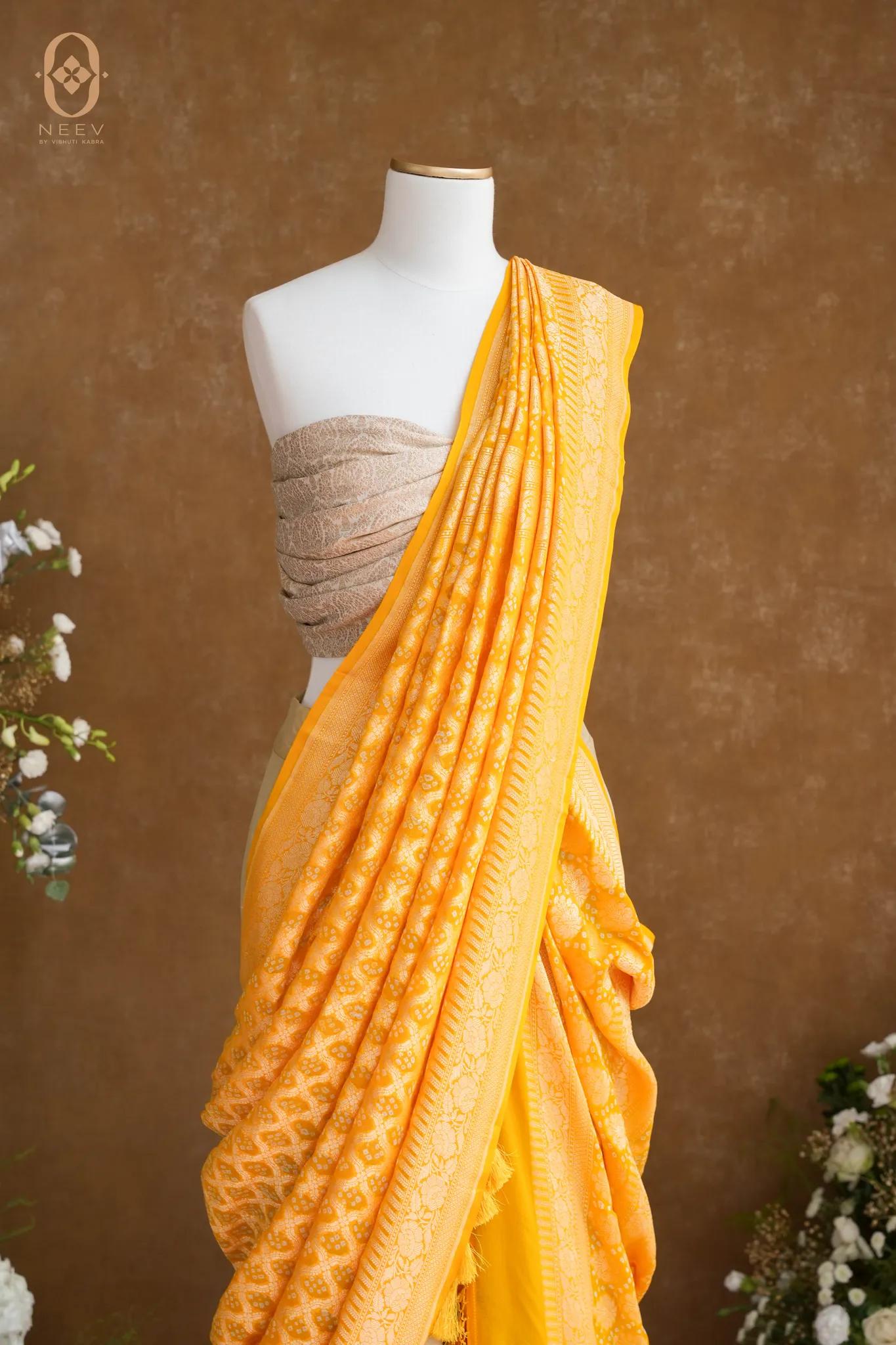 Georgette Bandhani Dupatta
