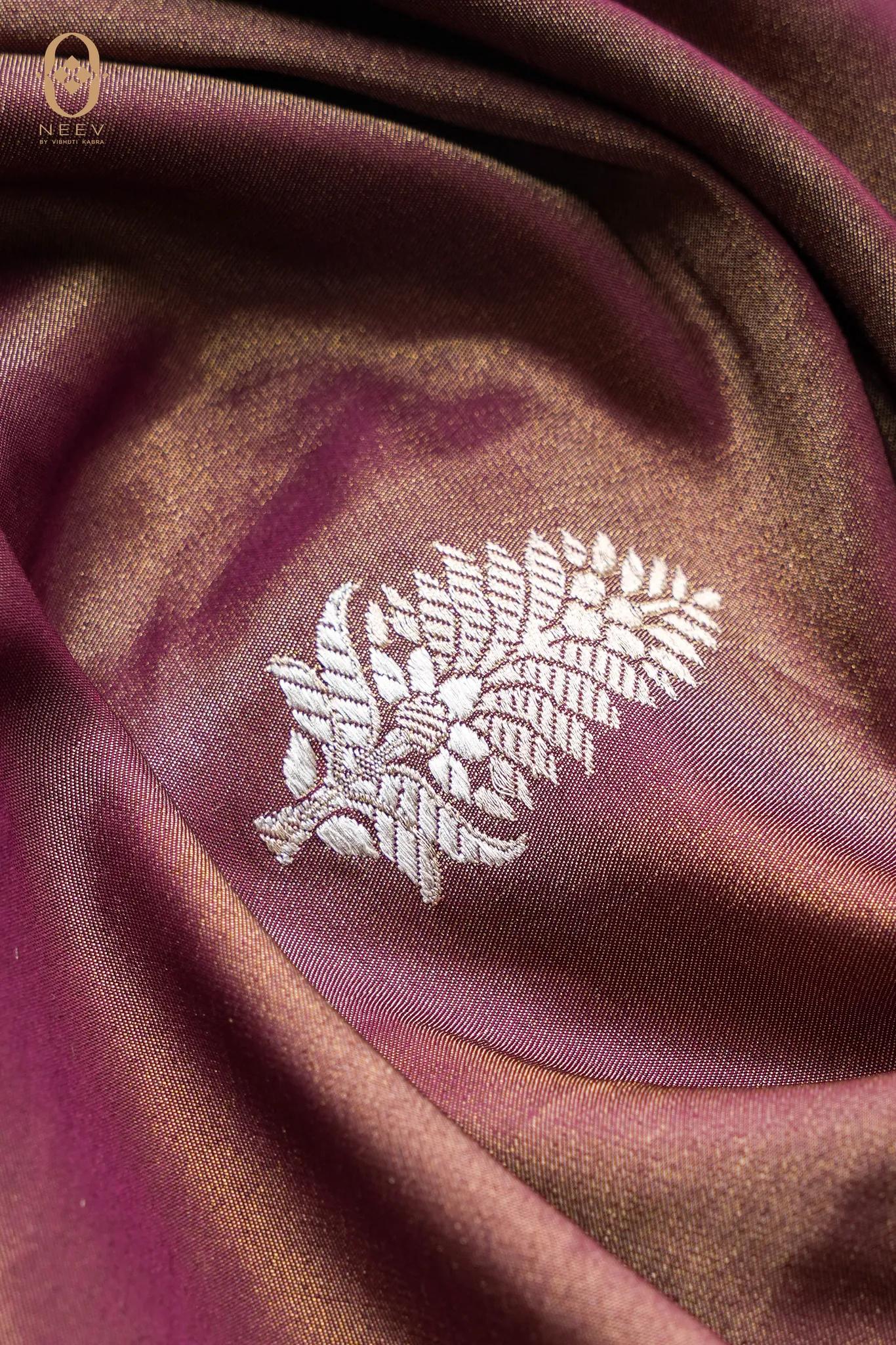 Satin Tissue Boota Fabric