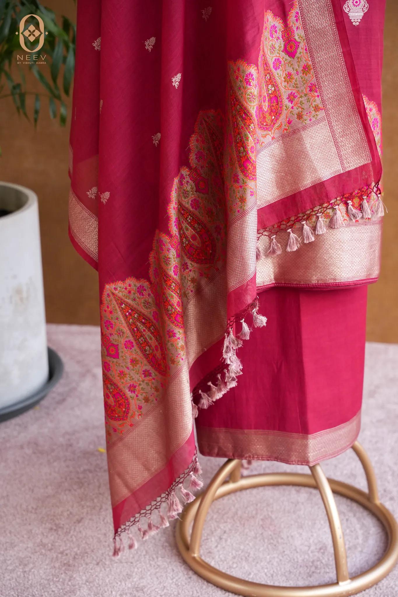 Premium Multi Meena Suit Set