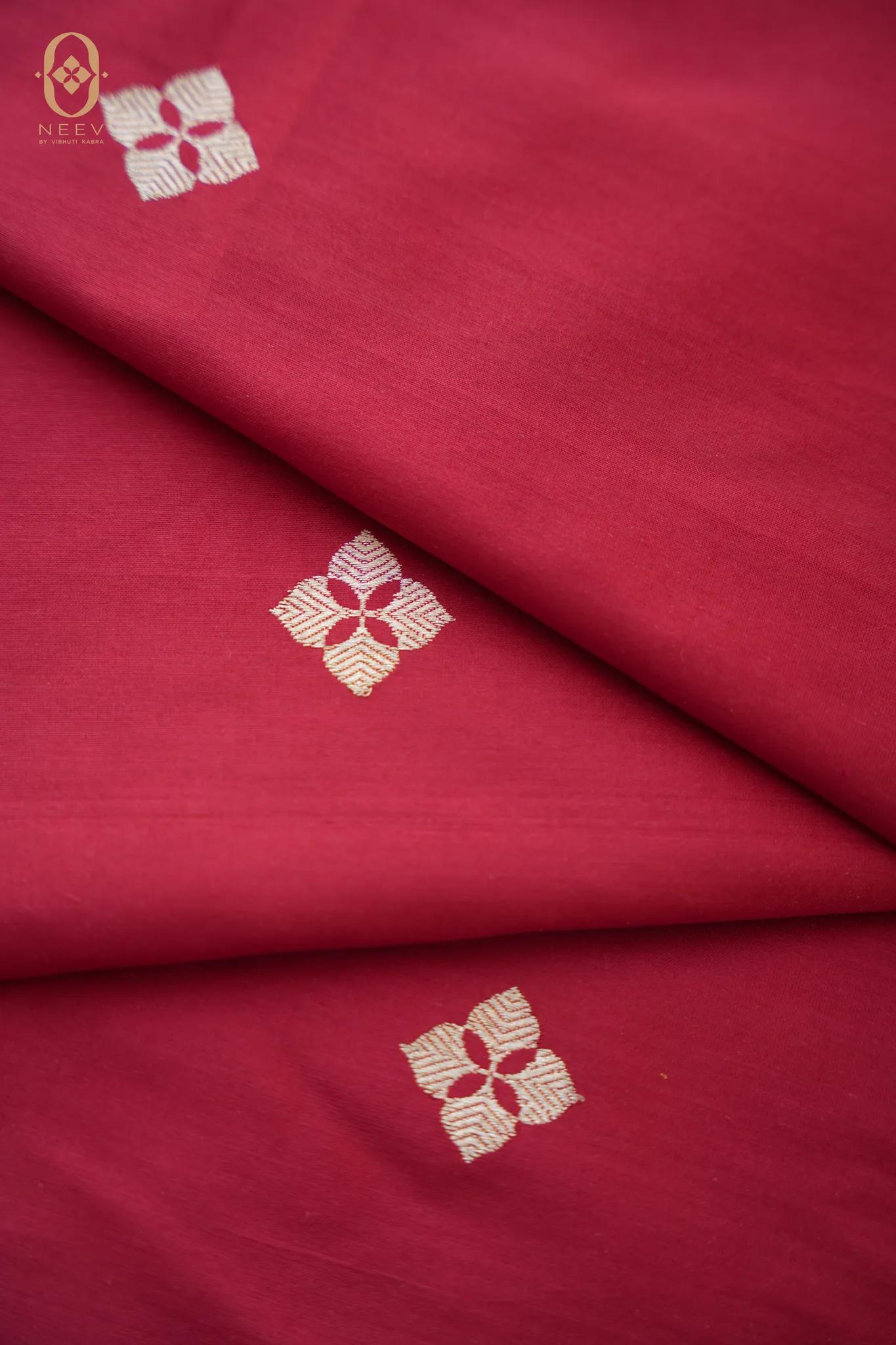 Neev Boota Katan Silk Fabric
