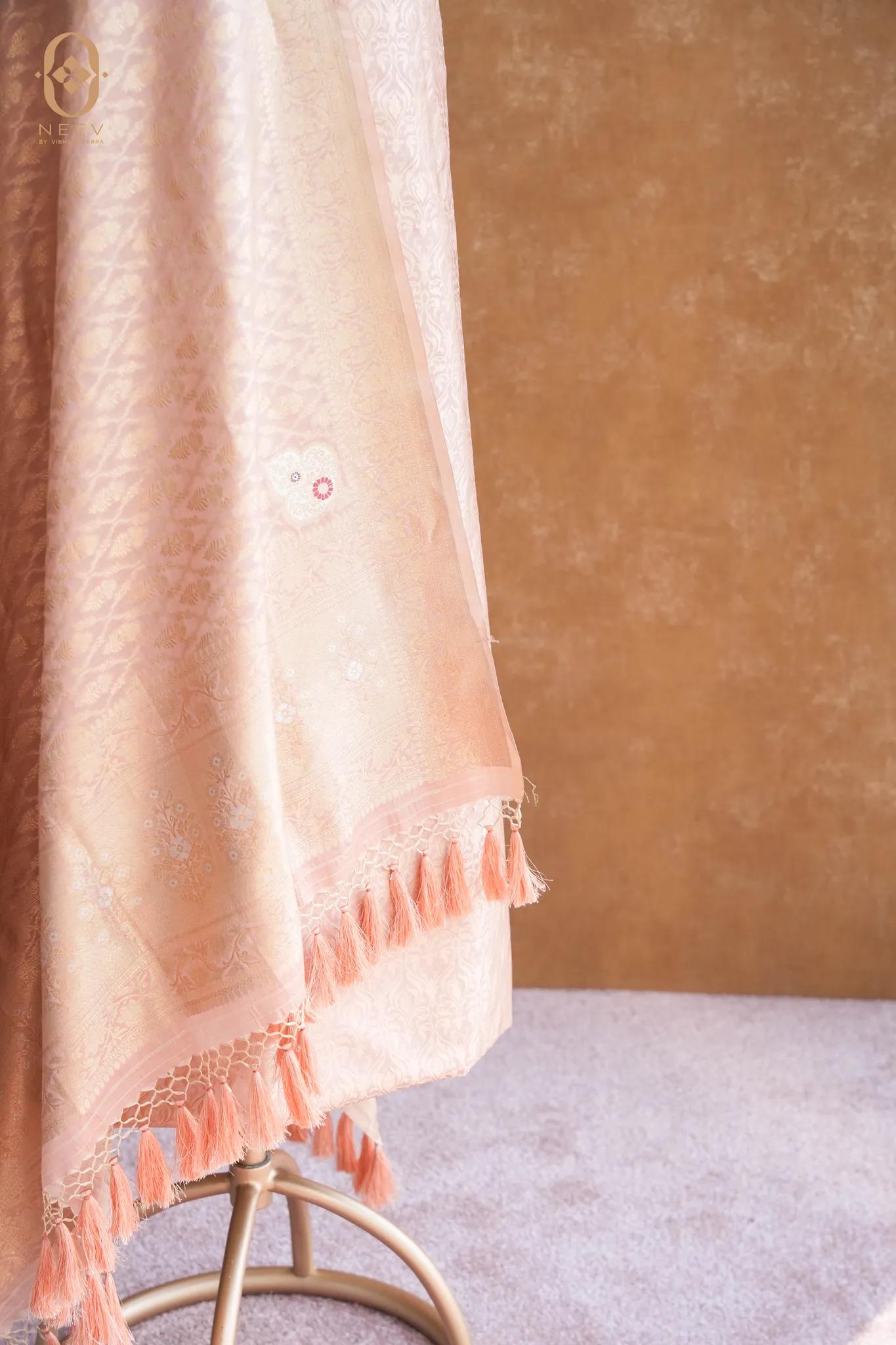 Tanchui Suit Set with Katan Silk Dupatta