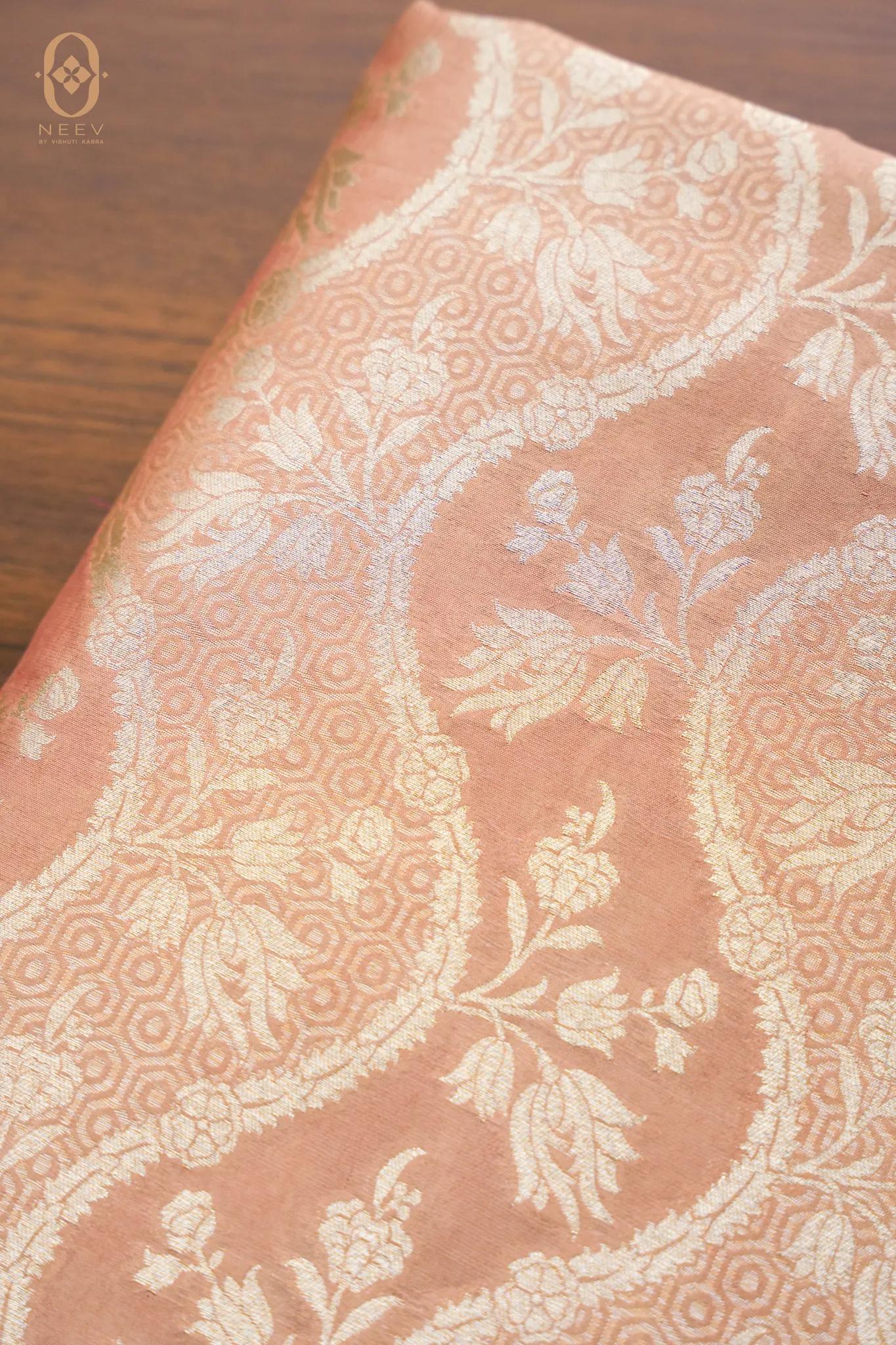 Festive Chinia Boota Fabric