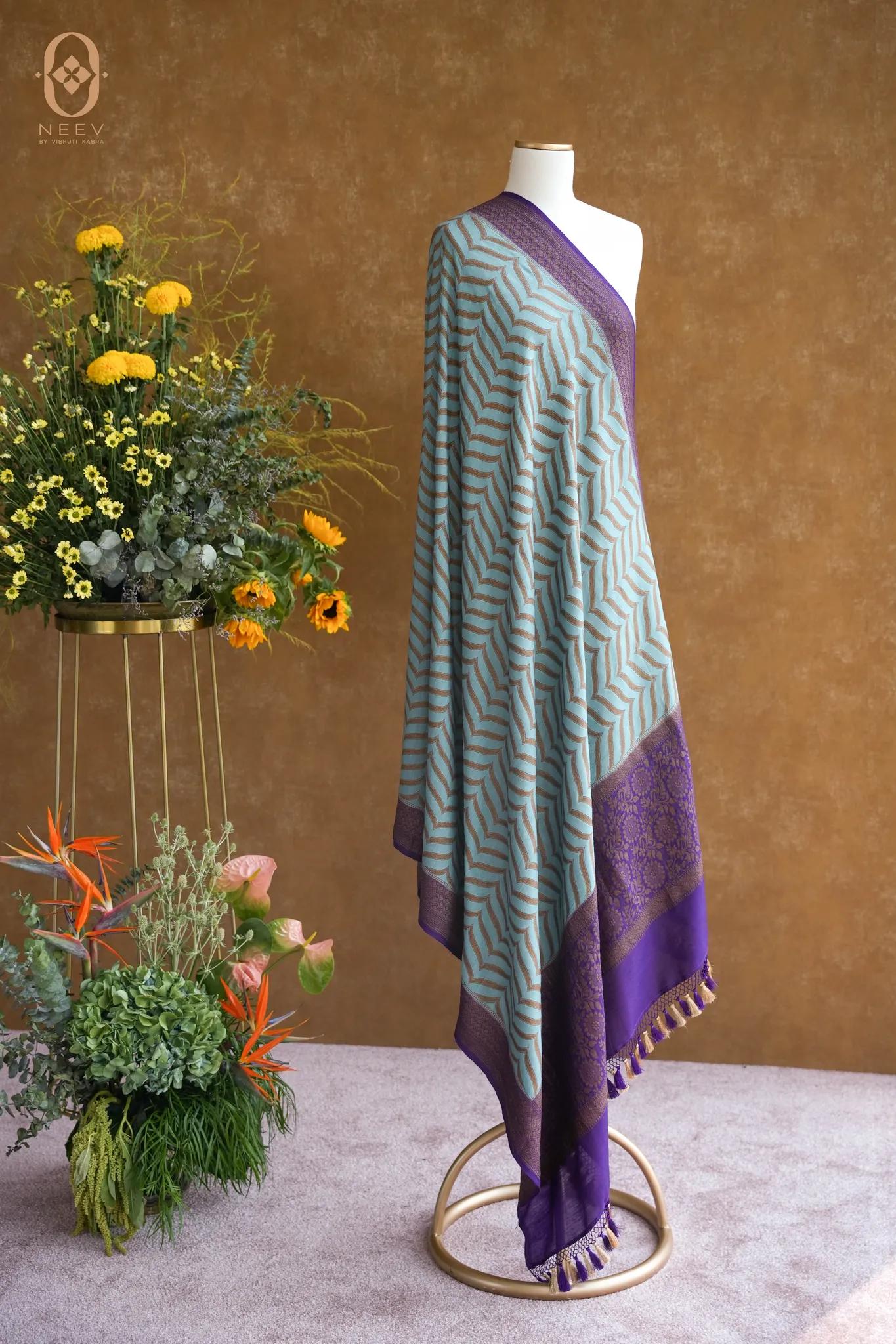 Munga Silk Jaal Dupatta
