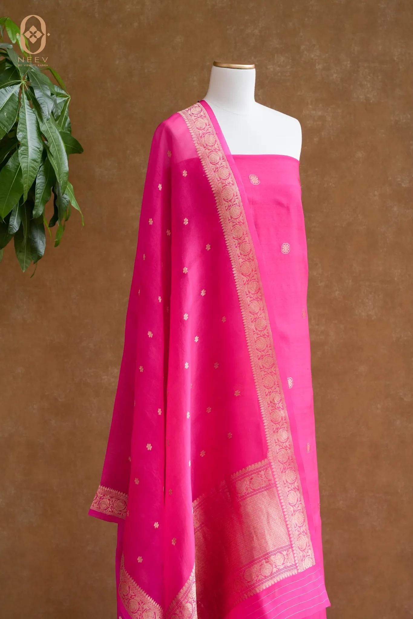 Chinia Silk Boota Suit Set