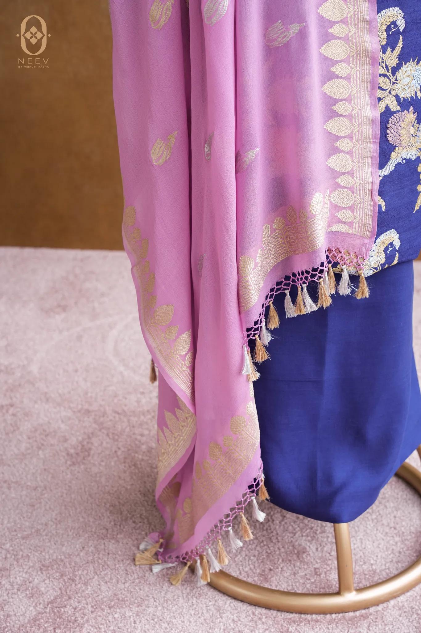 Premium Tassar Silk Suit Set