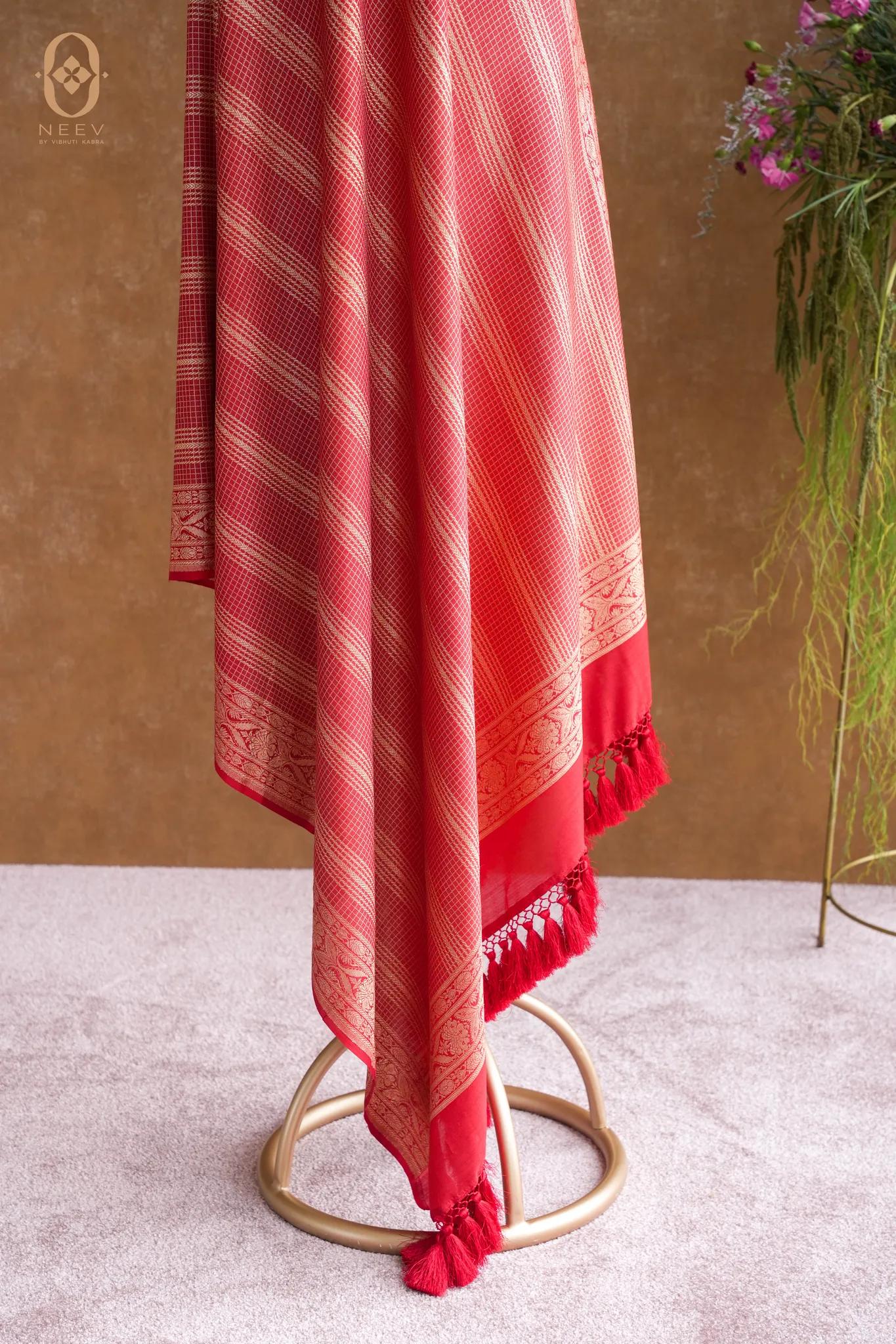 Munga Silk Kanjivaram Dupatta