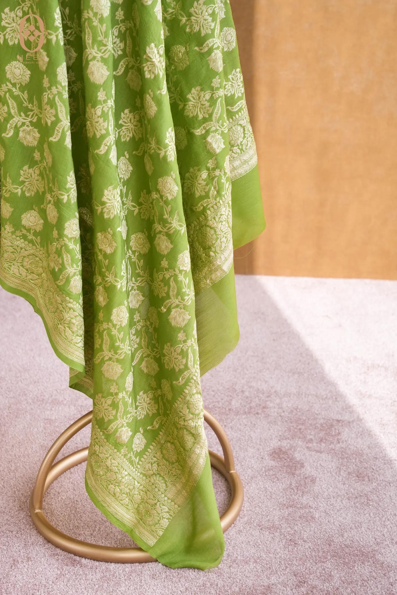 Munga Silk Jaal Dupatta