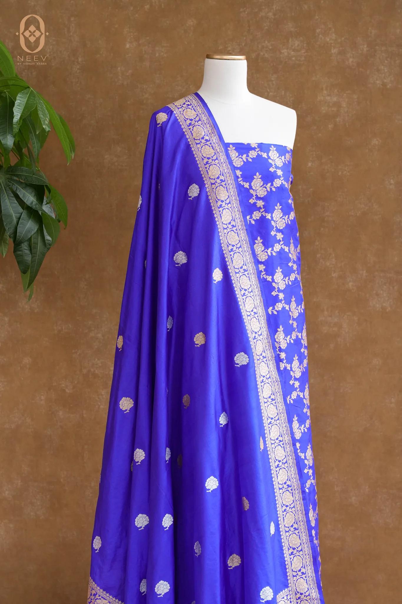 Sachi Zari Katan Silk Suit Set