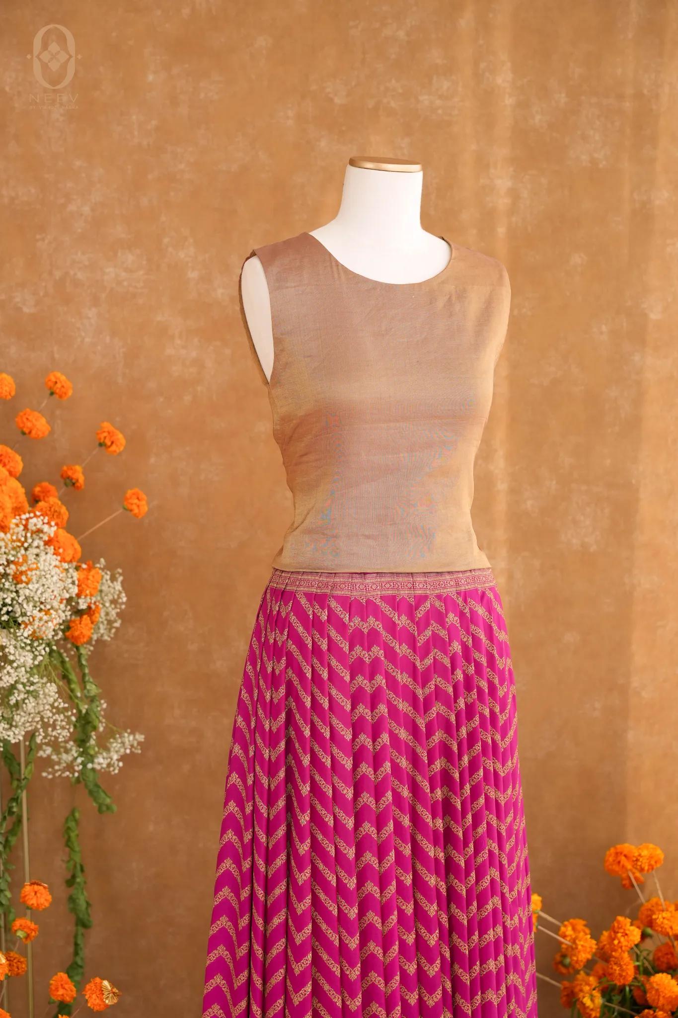 Katan Silk Lehenga Fabric
