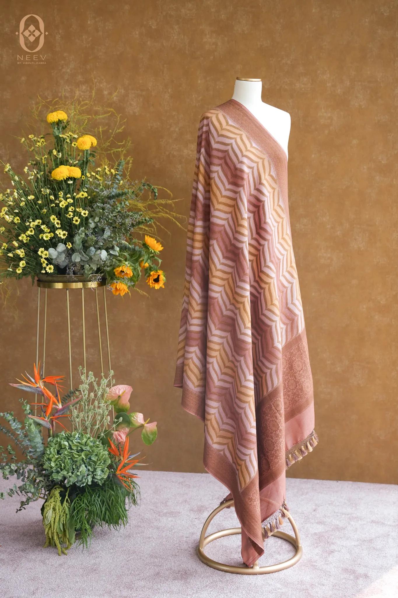 Munga Silk Jaal Dupatta