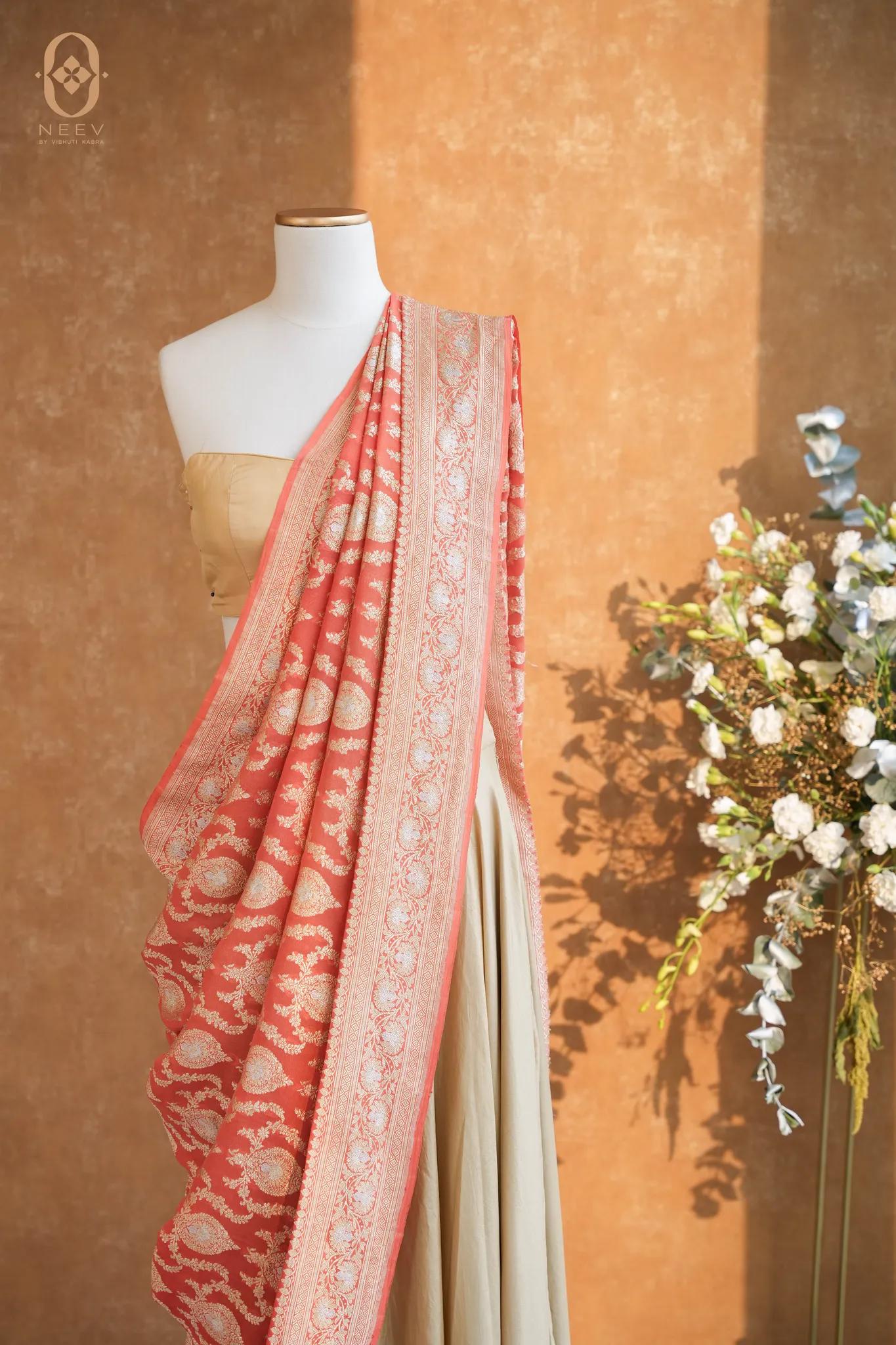 Georgette Khadwa Jaal Dupatta