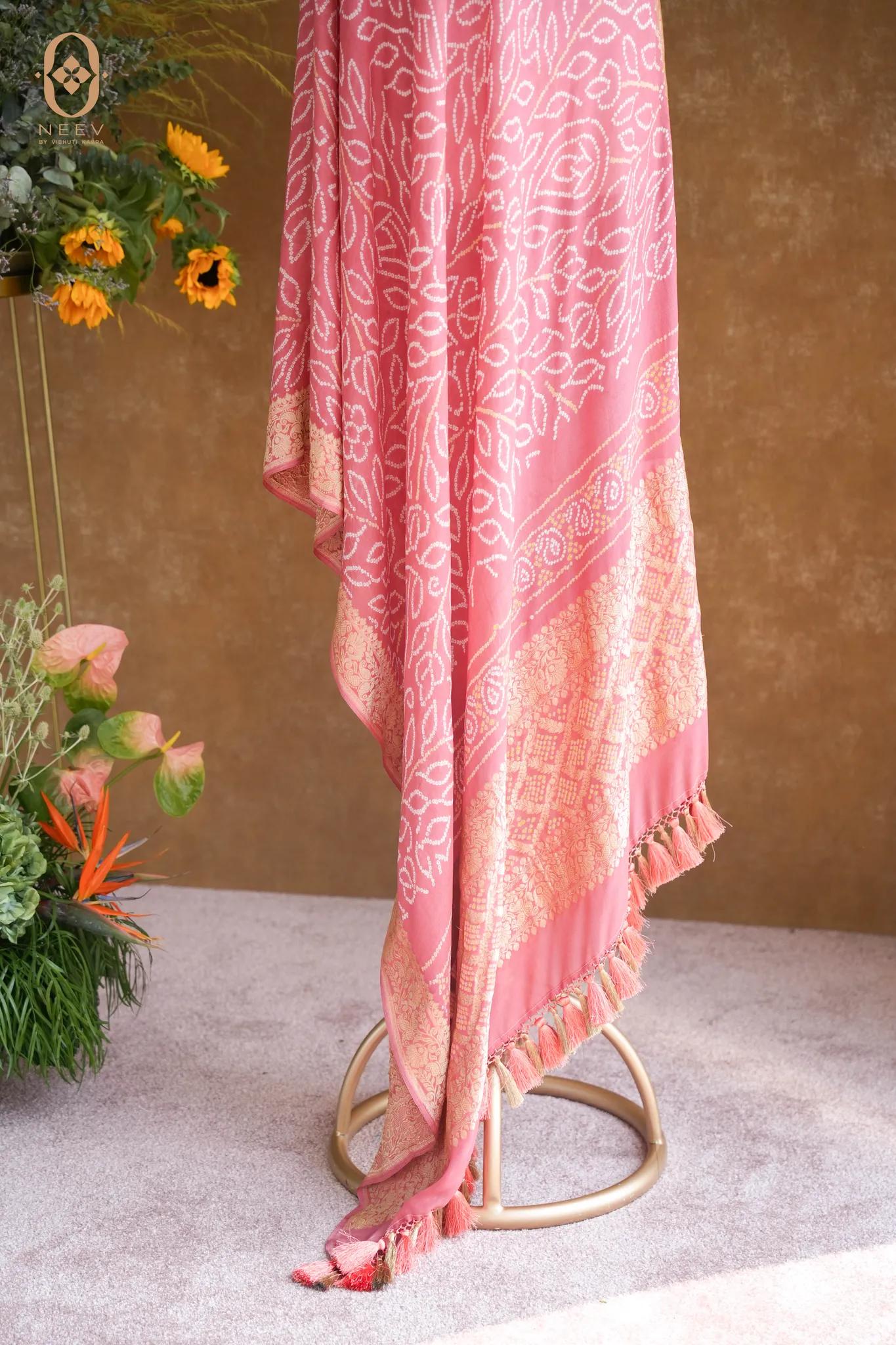 Bandhani Georgette Dupatta