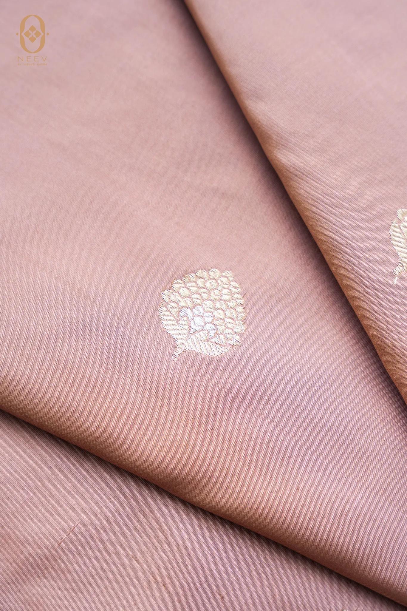 Katan Silk Boota Fabric