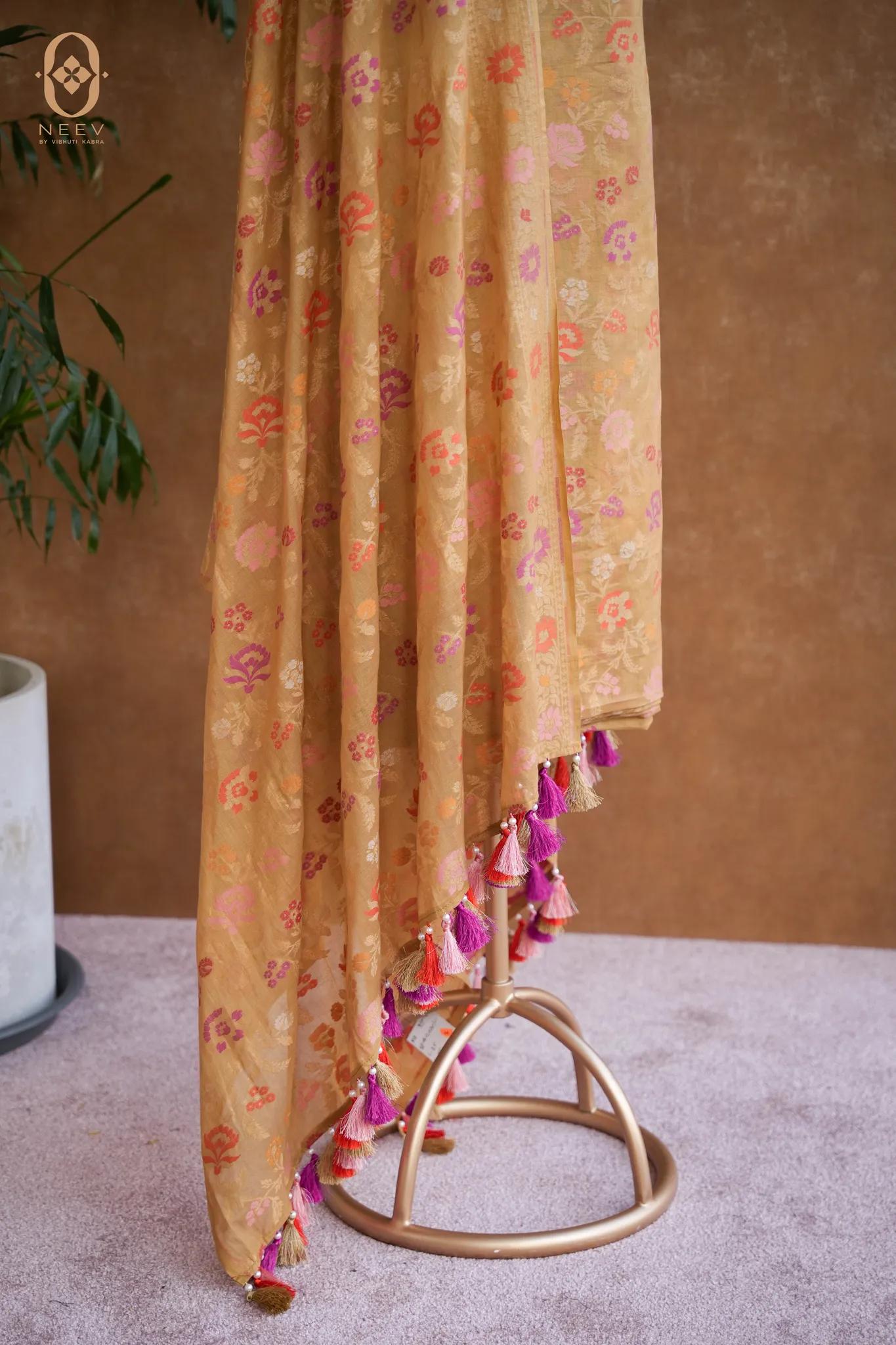 Ektara Cotton Multi Meenakari Suit Set