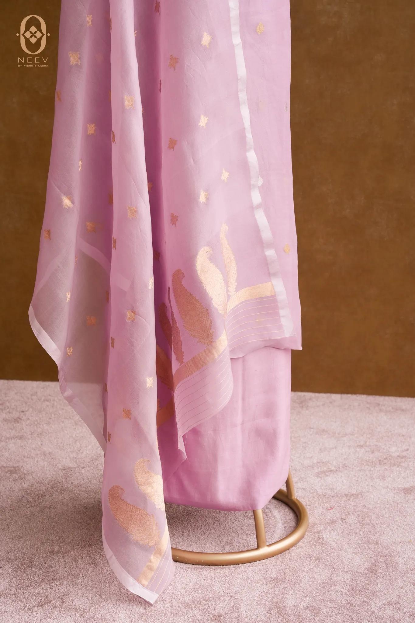 Kora Silk Boota Suit Set