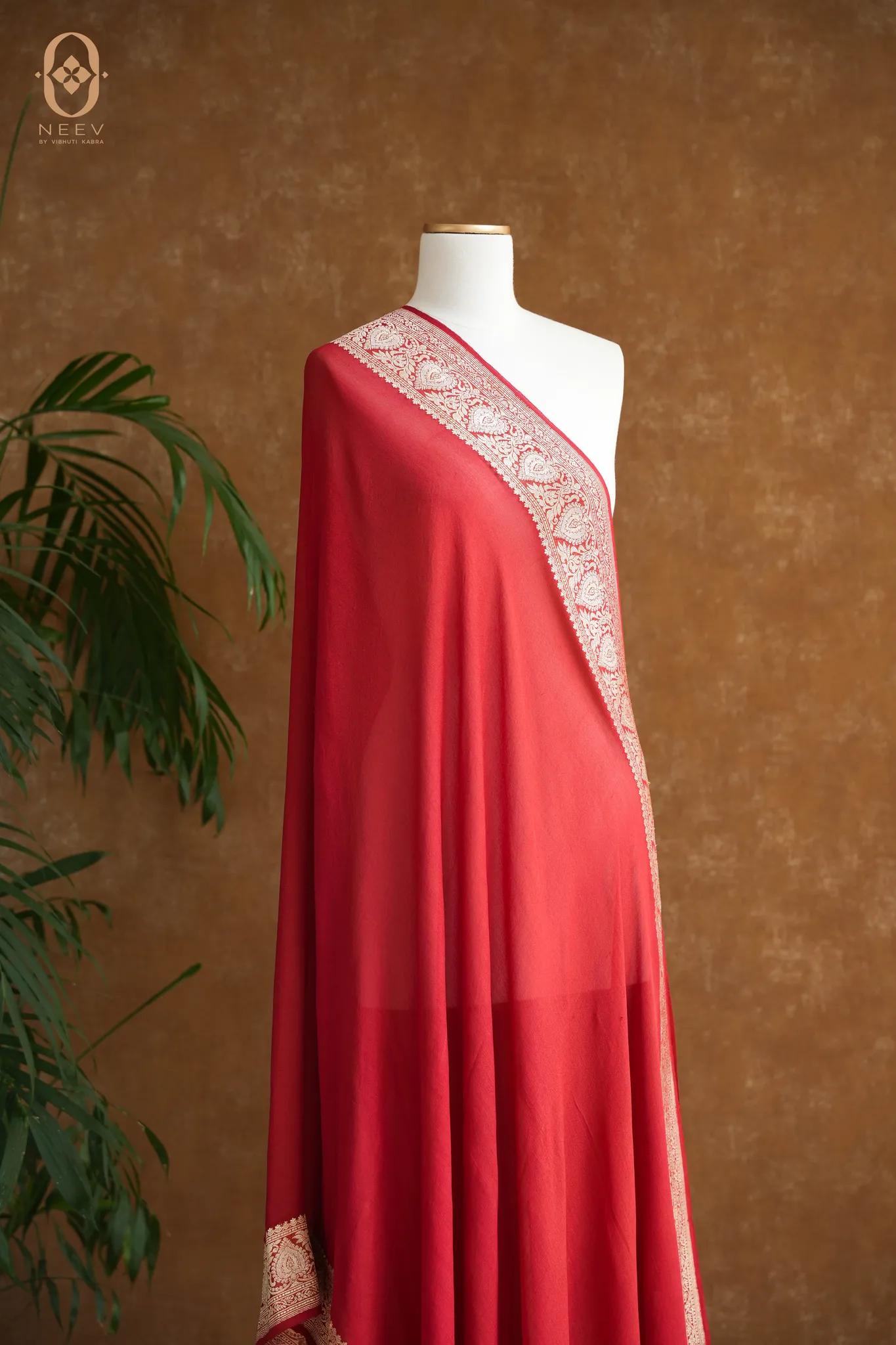 Paan Georgette Dupatta