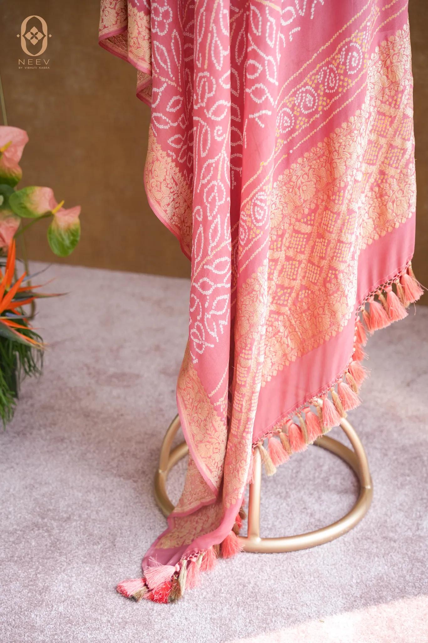 Bandhani Georgette Dupatta