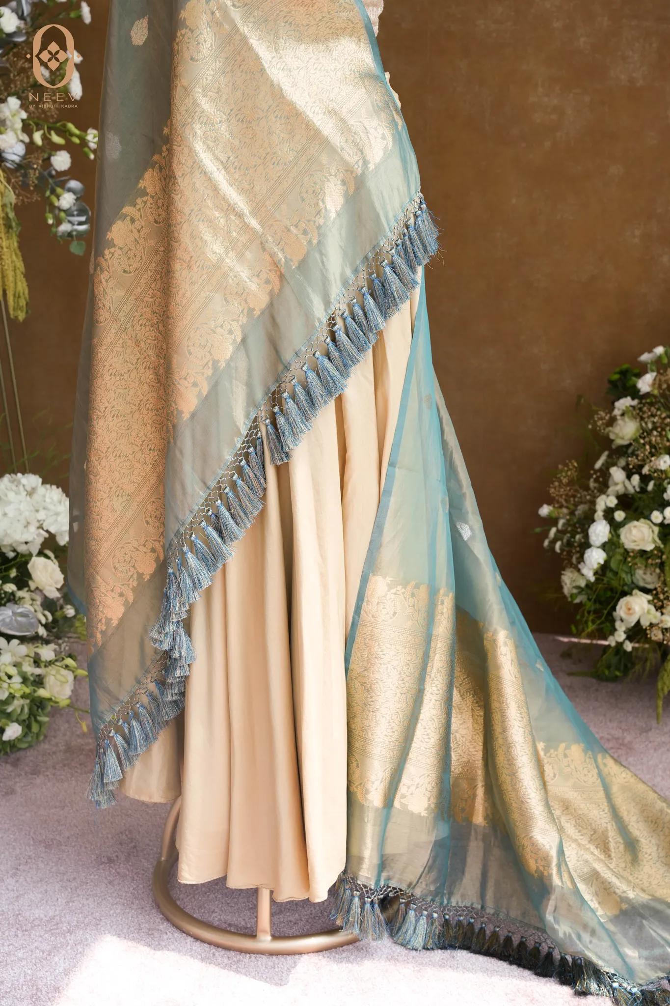 Kanjivaram Tissue Silk Dupatta