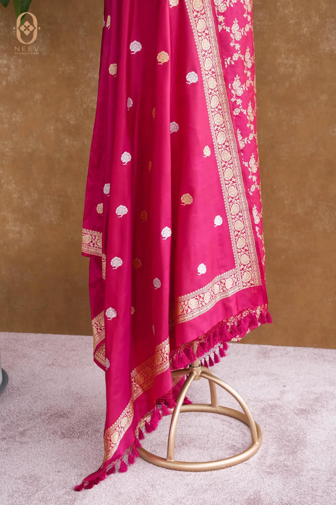 Sachi Zari Katan Silk Suit Set