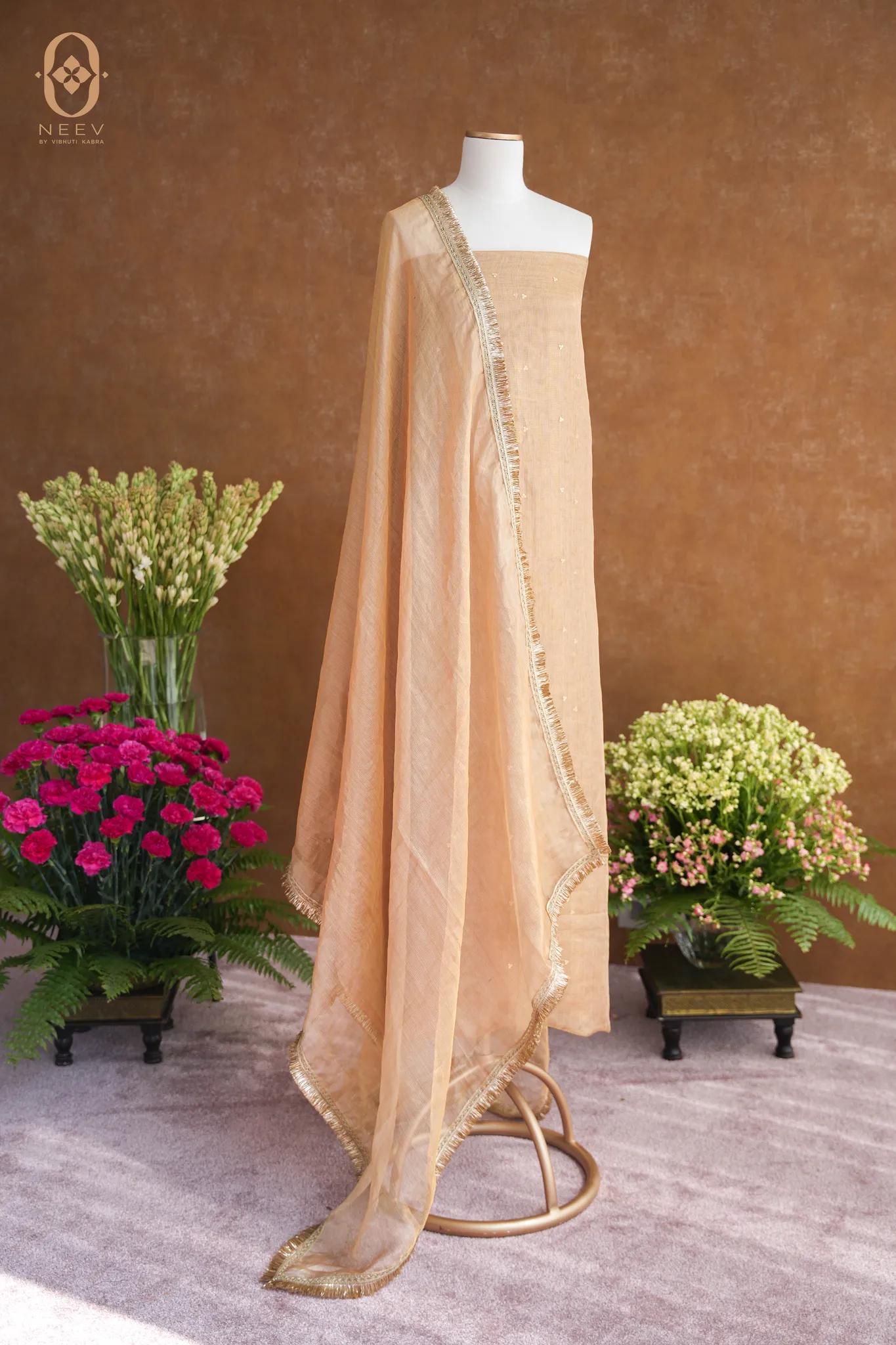 Tissue Silk Suit Set
