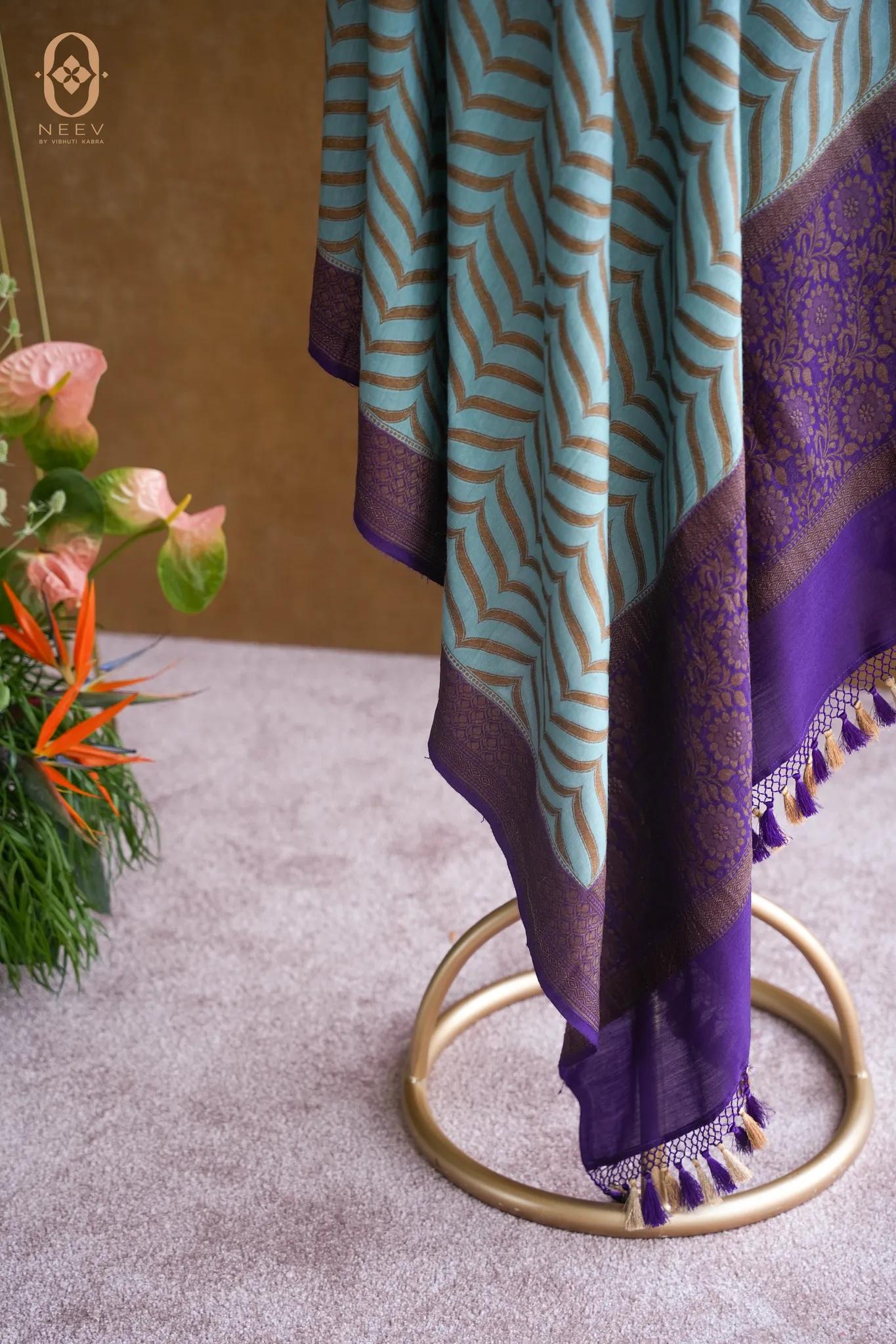 Munga Silk Jaal Dupatta