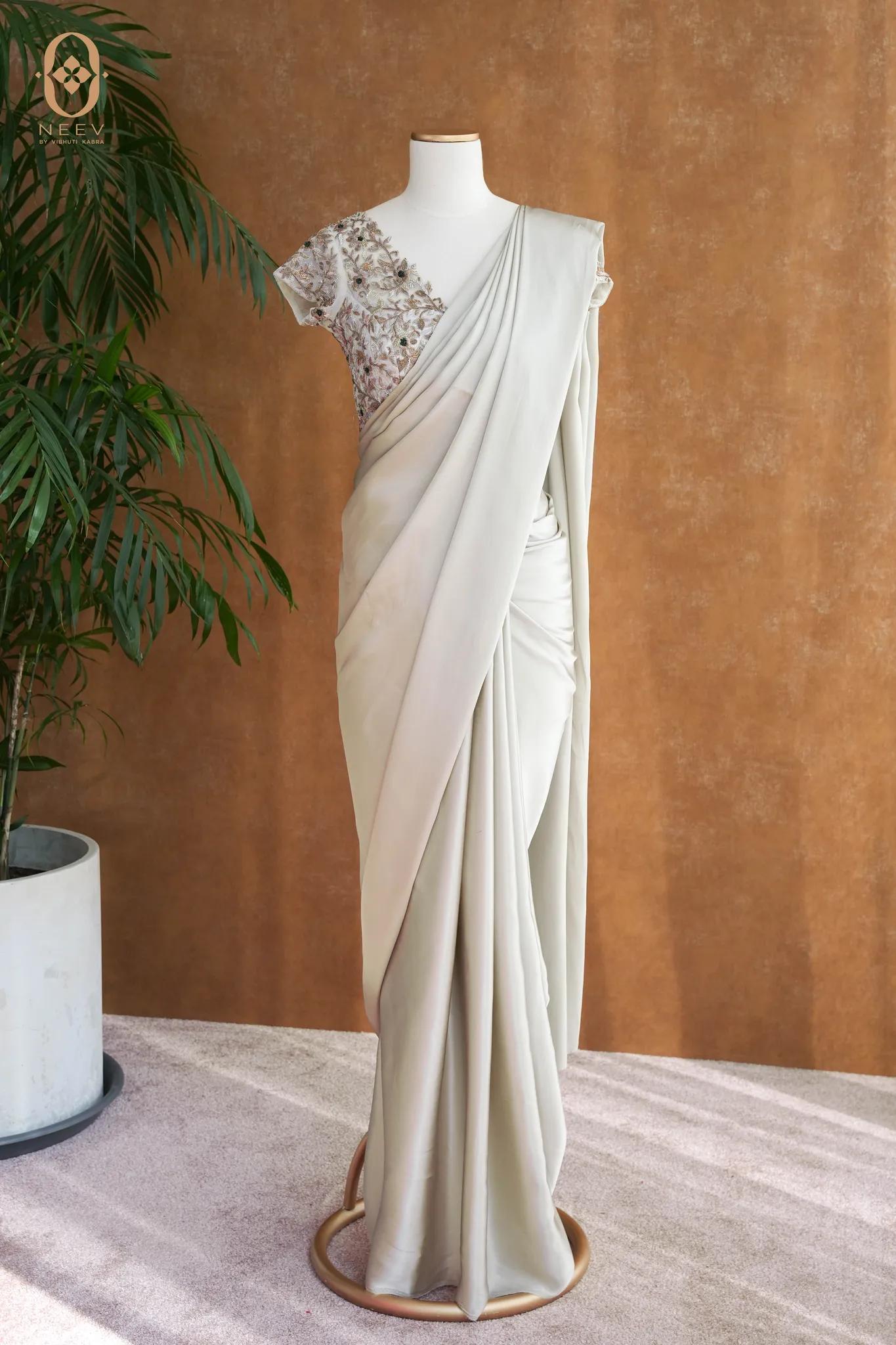 Fire Fly Sterling Silver Satin Saree
