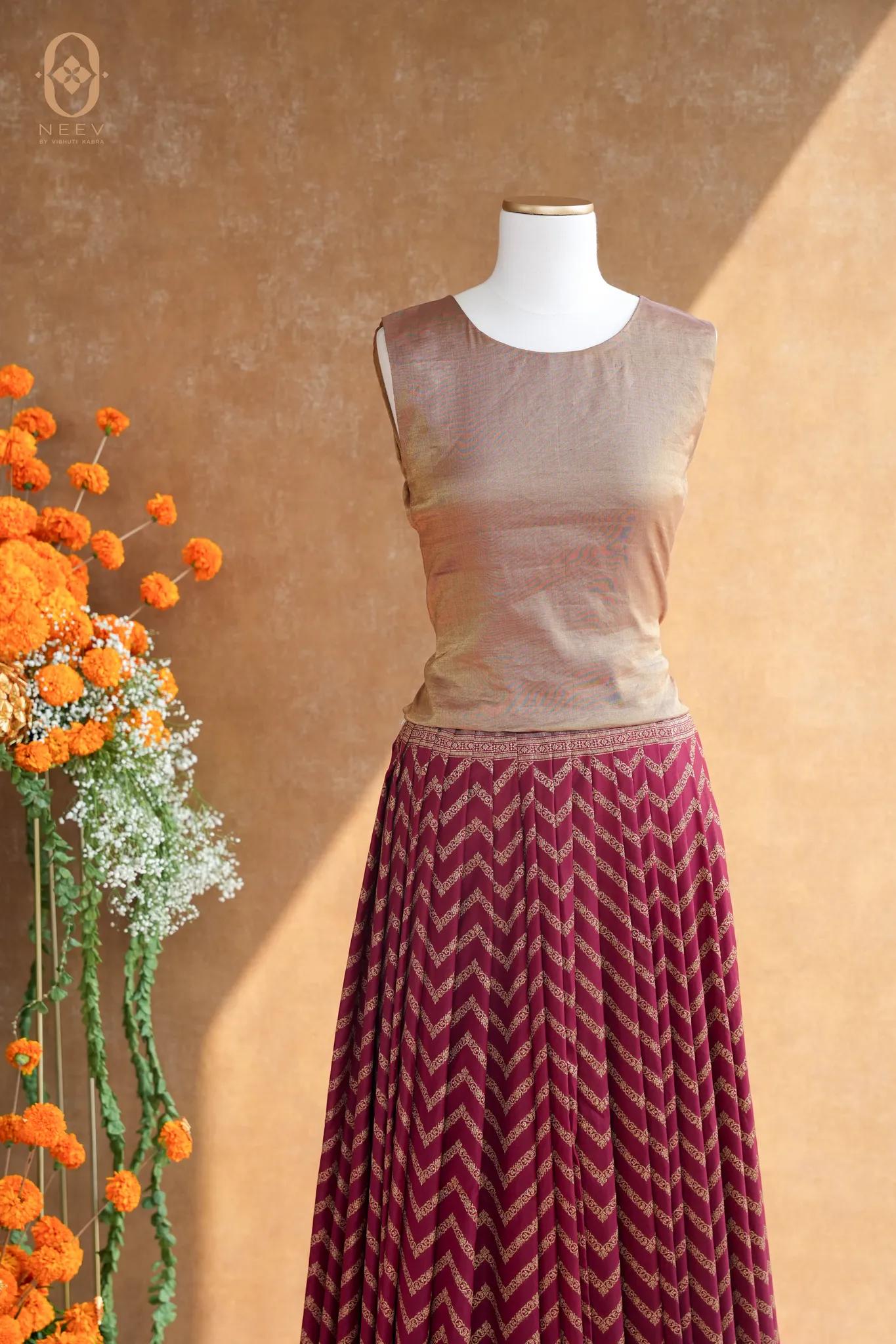 Katan Silk Lehenga Fabric