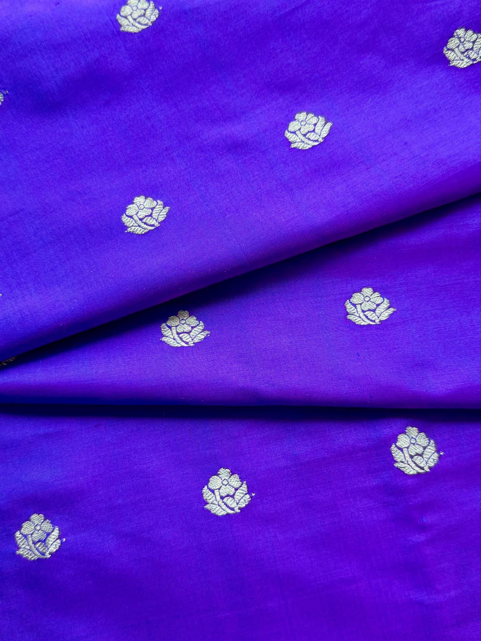Katan Silk Boota Fabric