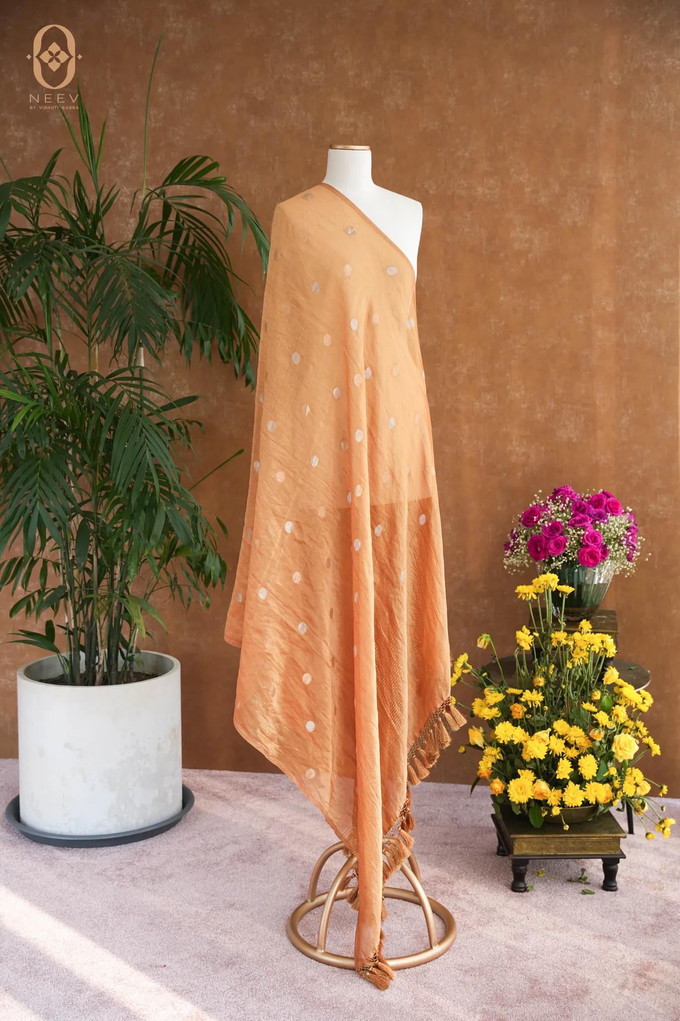 Tissue Silk Boota Dupatta