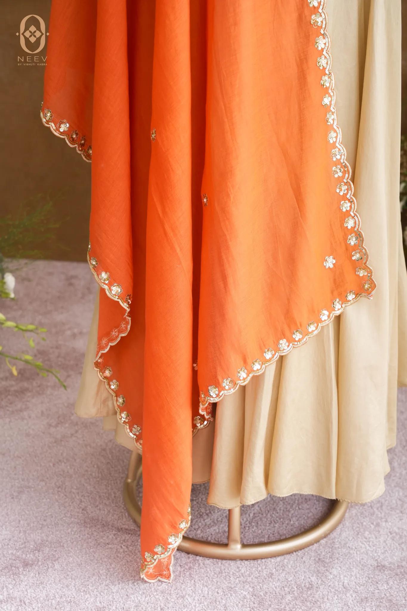 Premium Chanderi Handwork Dupatta