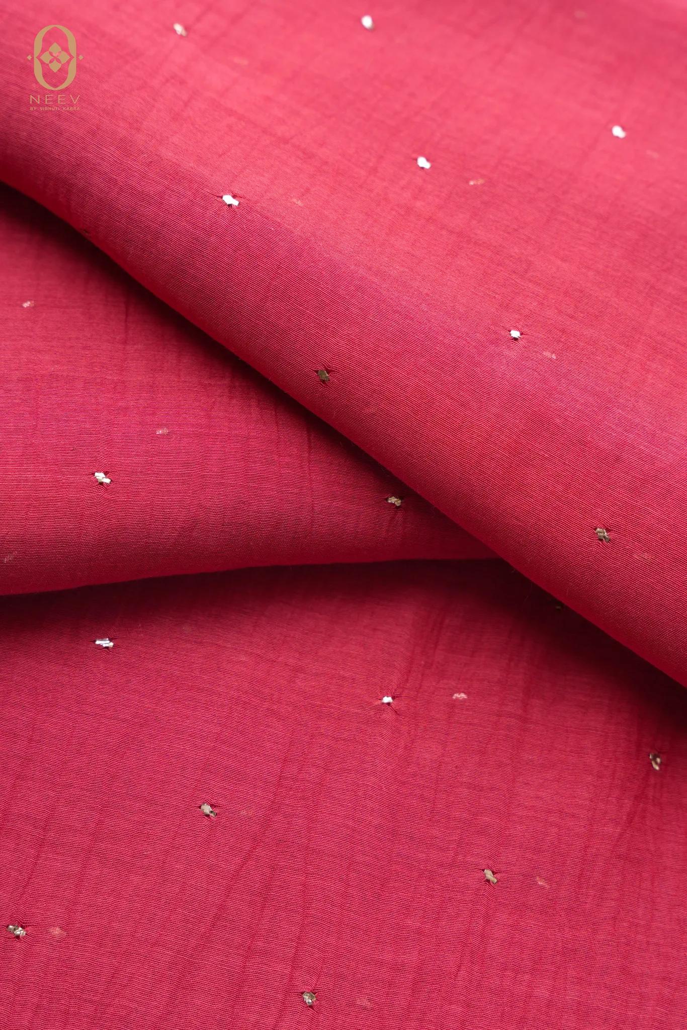 Chanderi Mukesh Fabric
