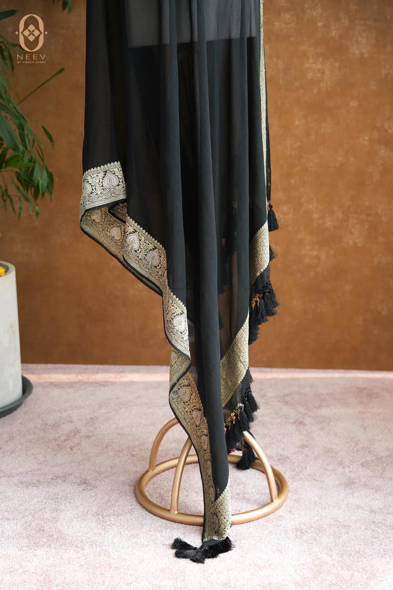 Paan Georgette Dupatta