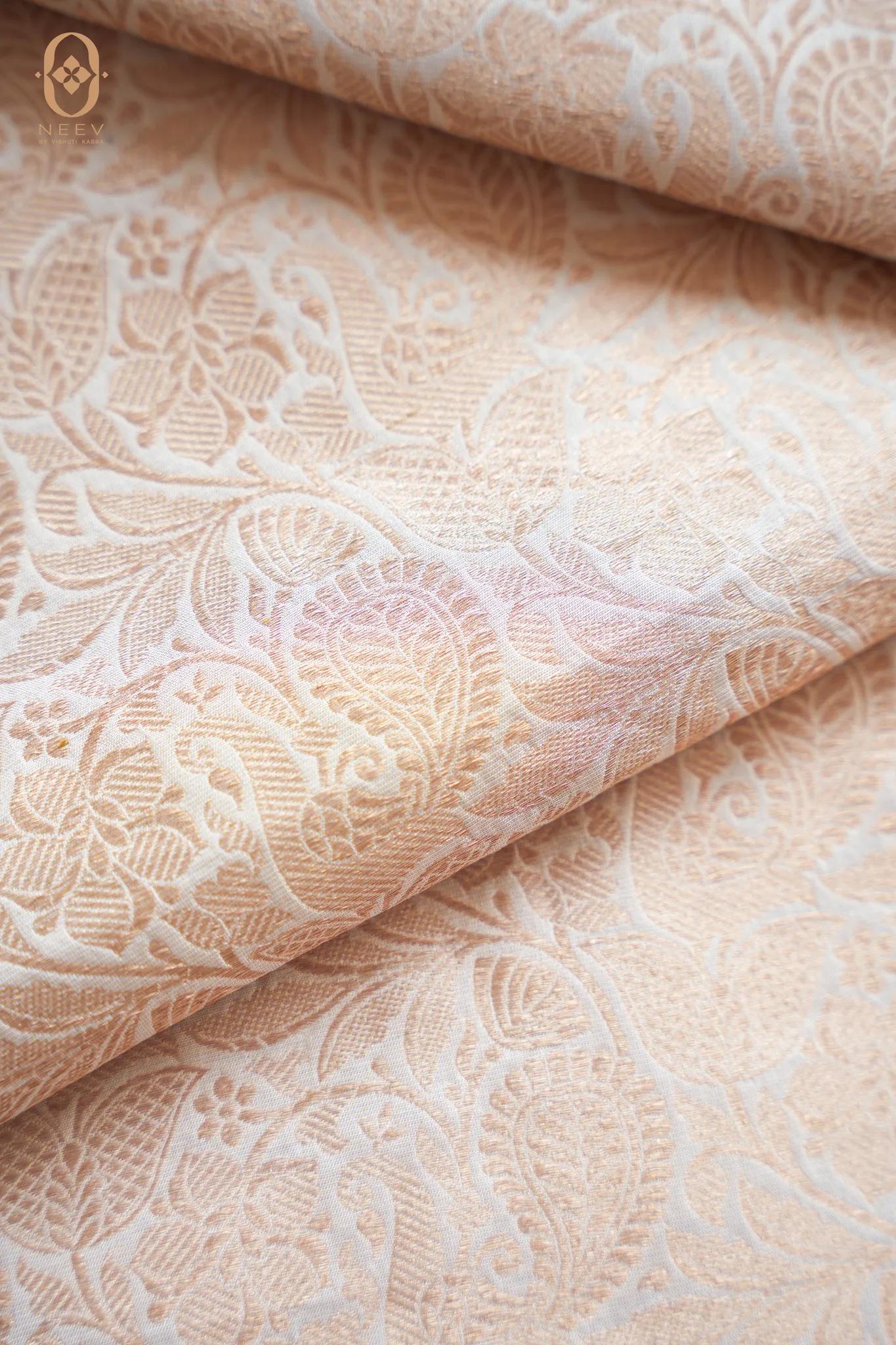 Tissue Silk Brocade Fabric
