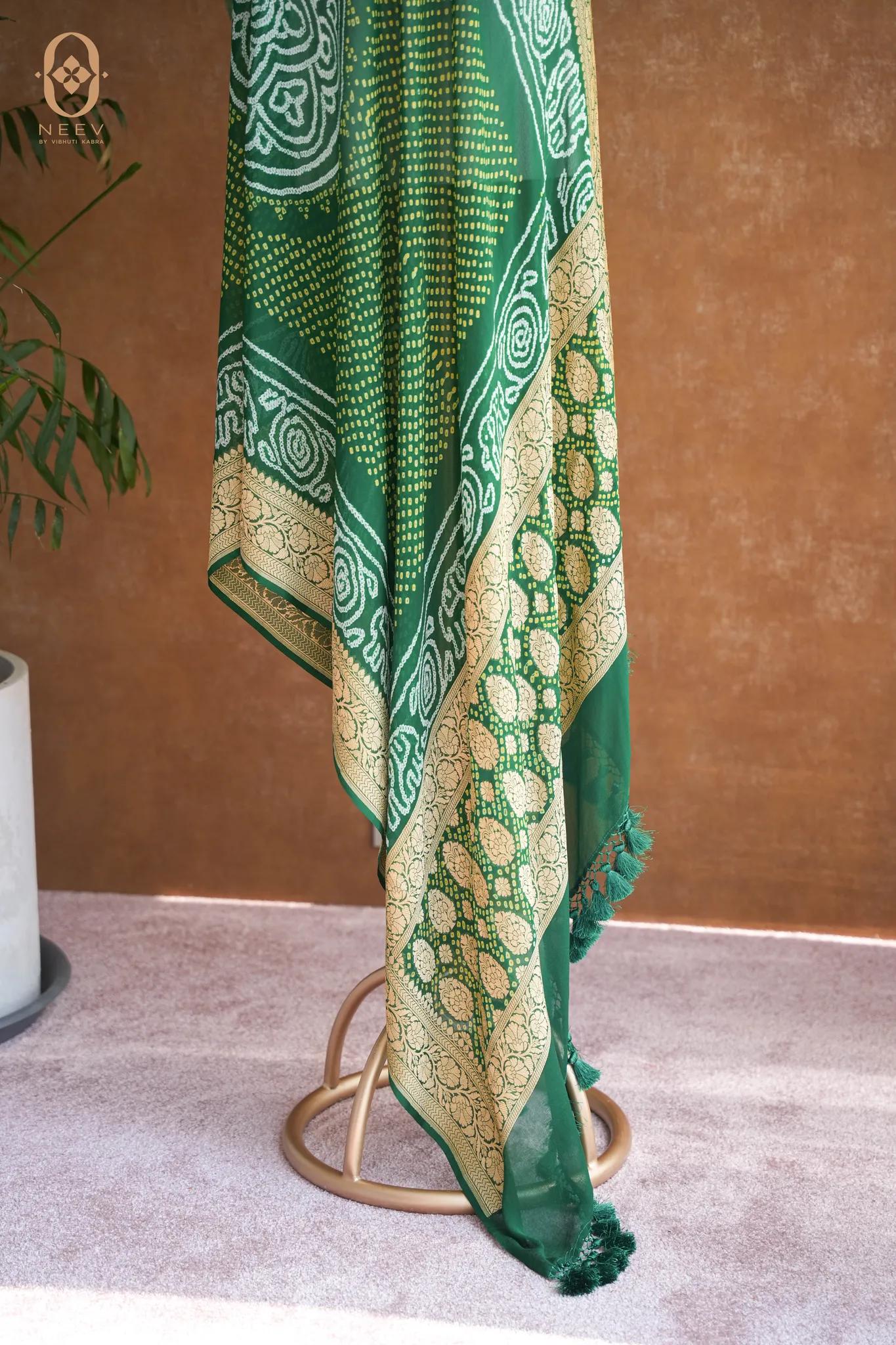 Georgette Bandhani Dupatta