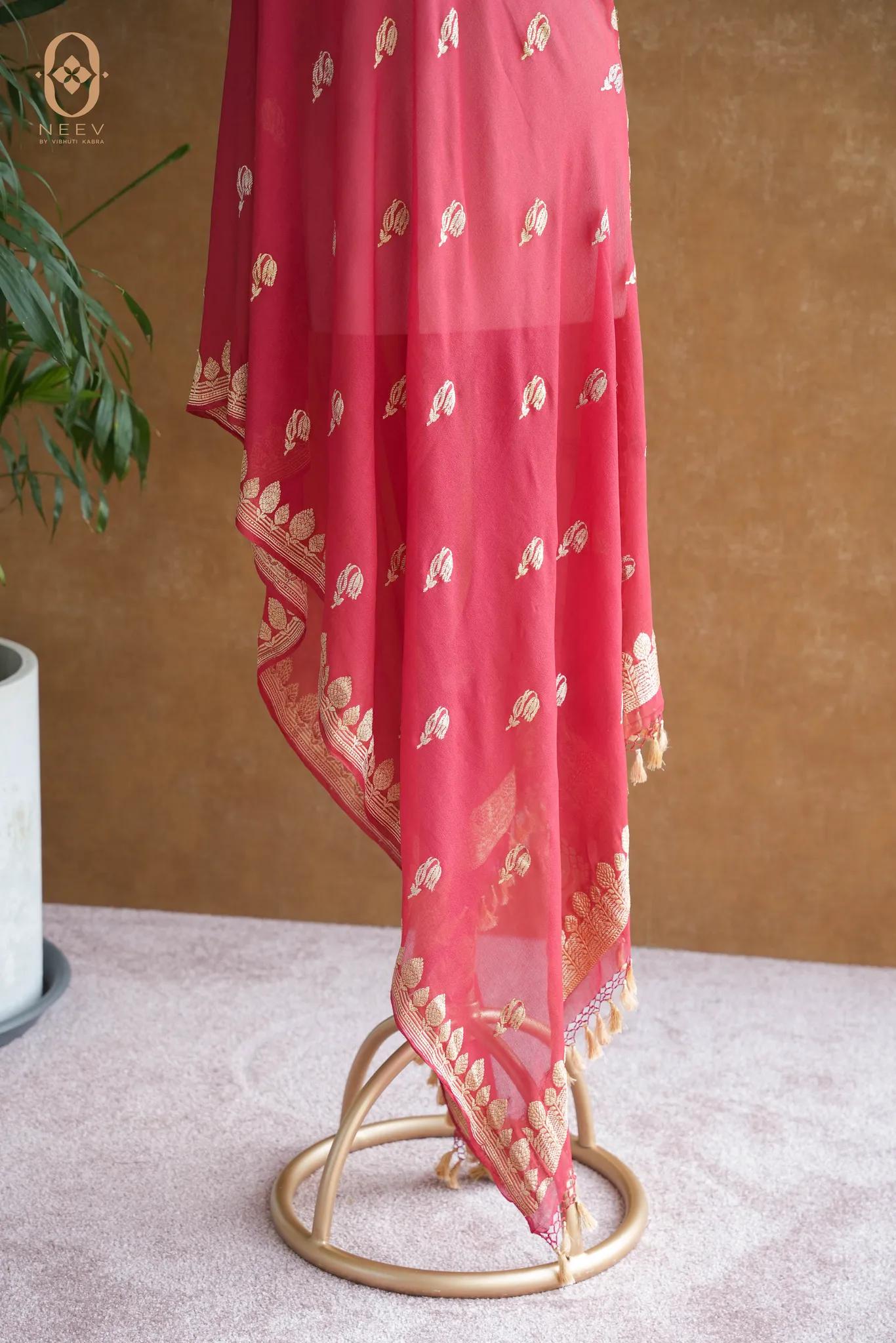 Georgette Tulip Dupatta