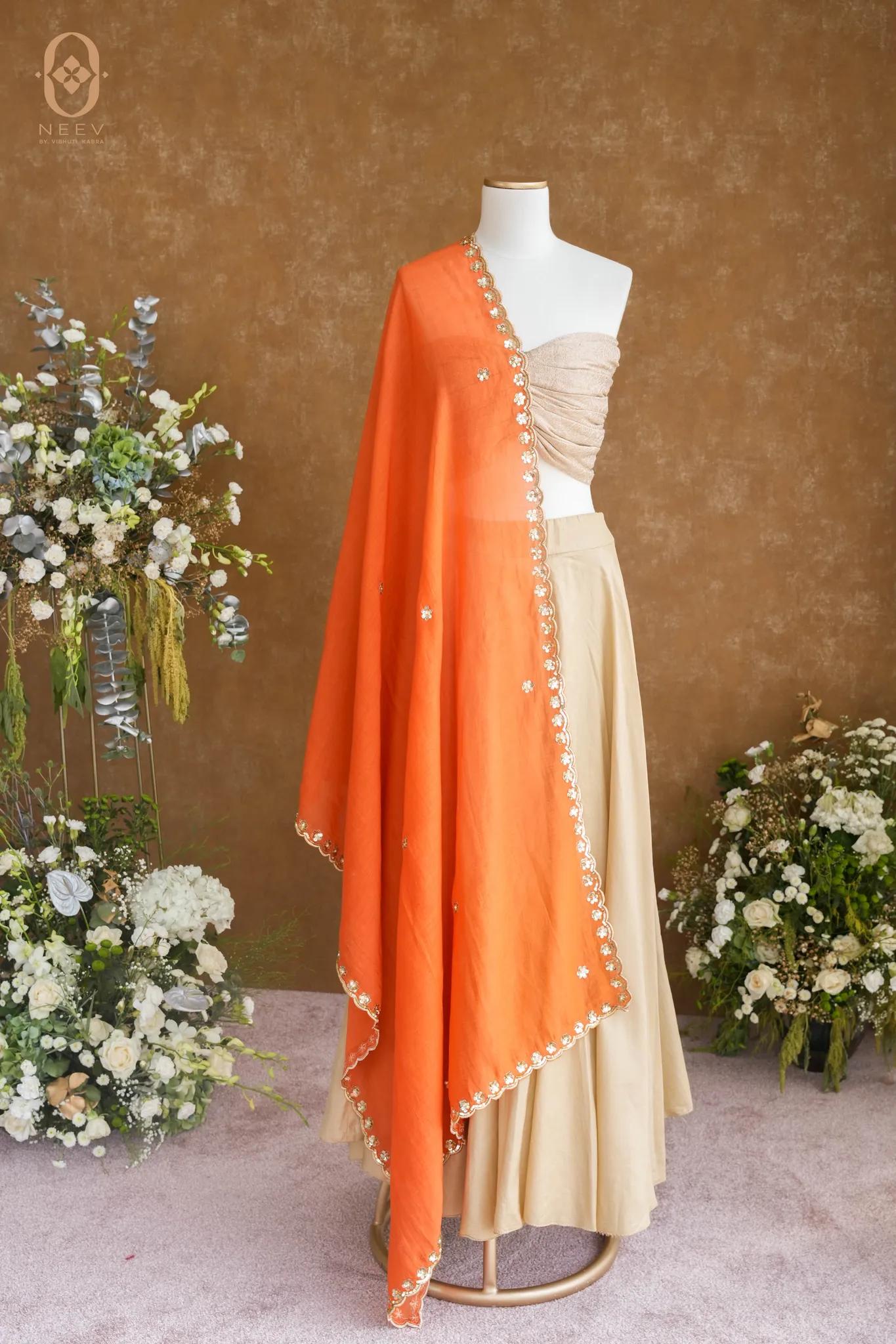 Premium Chanderi Handwork Dupatta