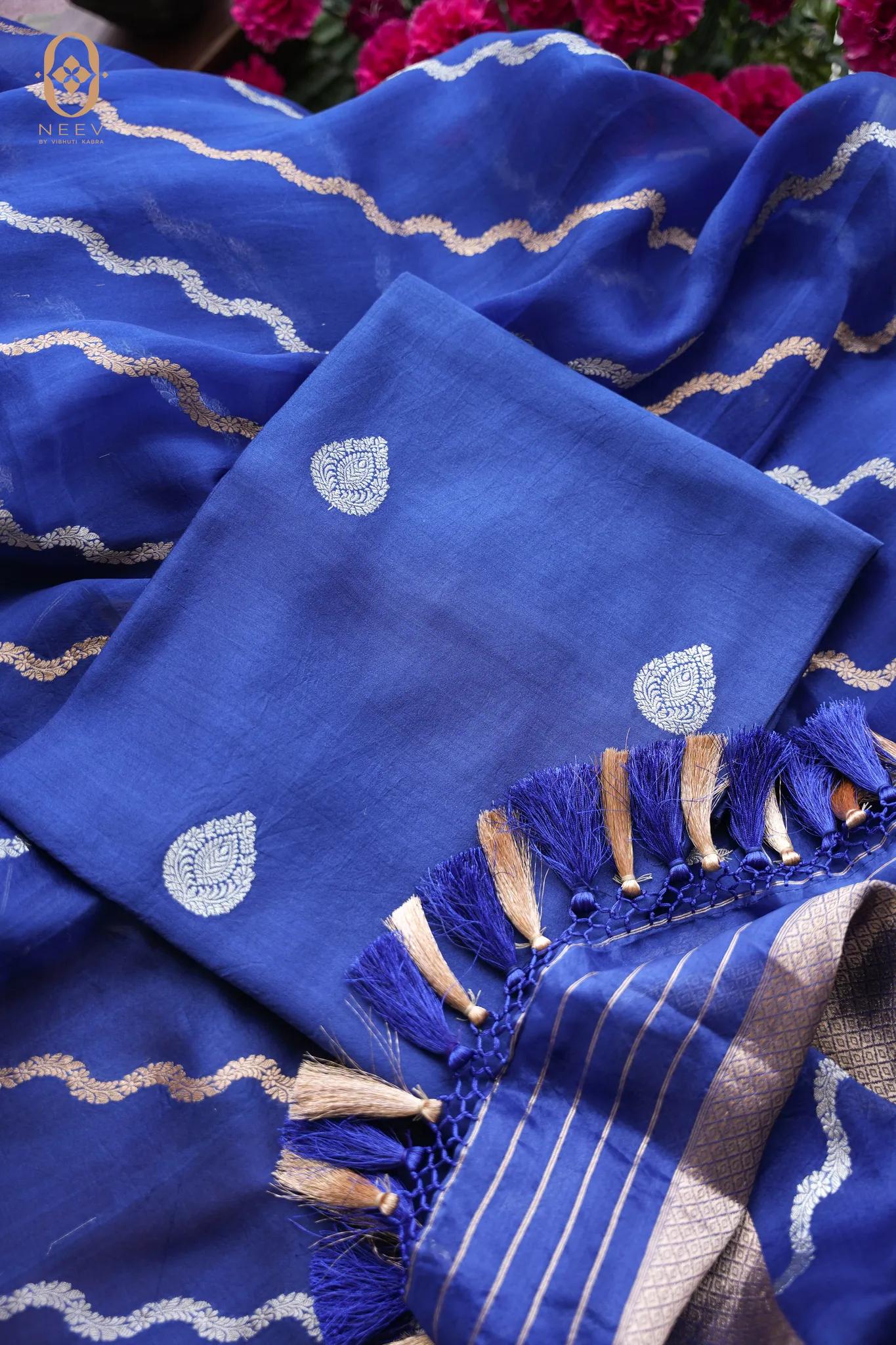 Chinia Silk Boota Suit Set