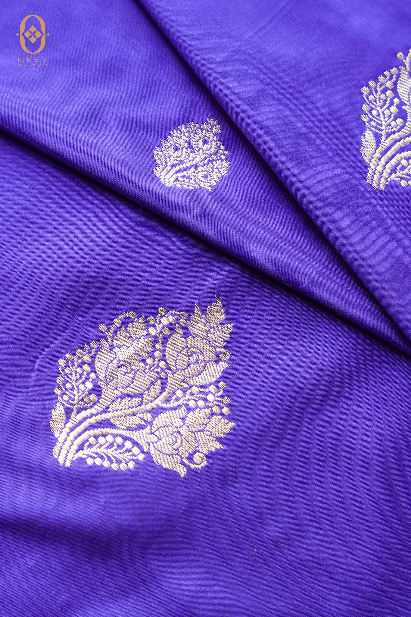 Katan Silk Boota Fabric