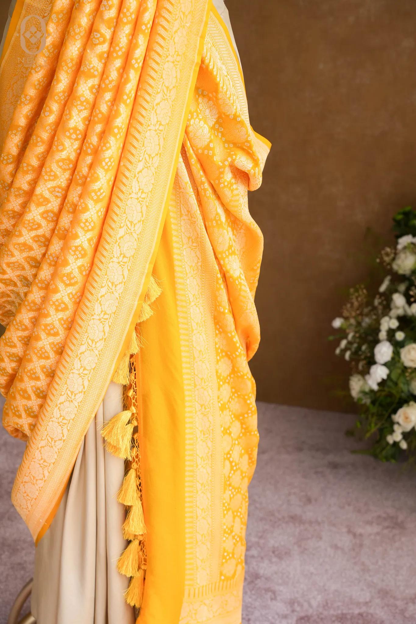Georgette Bandhani Dupatta